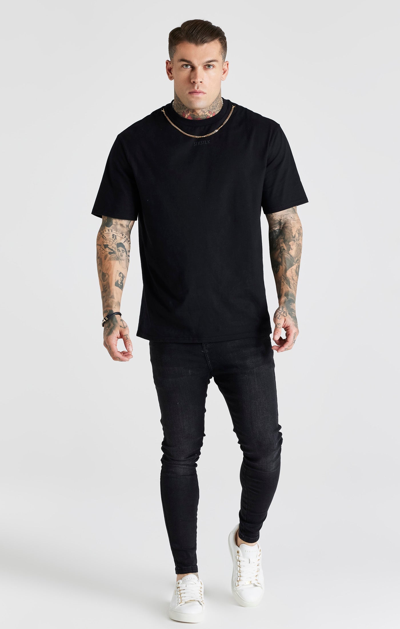 Essential Skinny Jean en noir Jeans SikSilk   