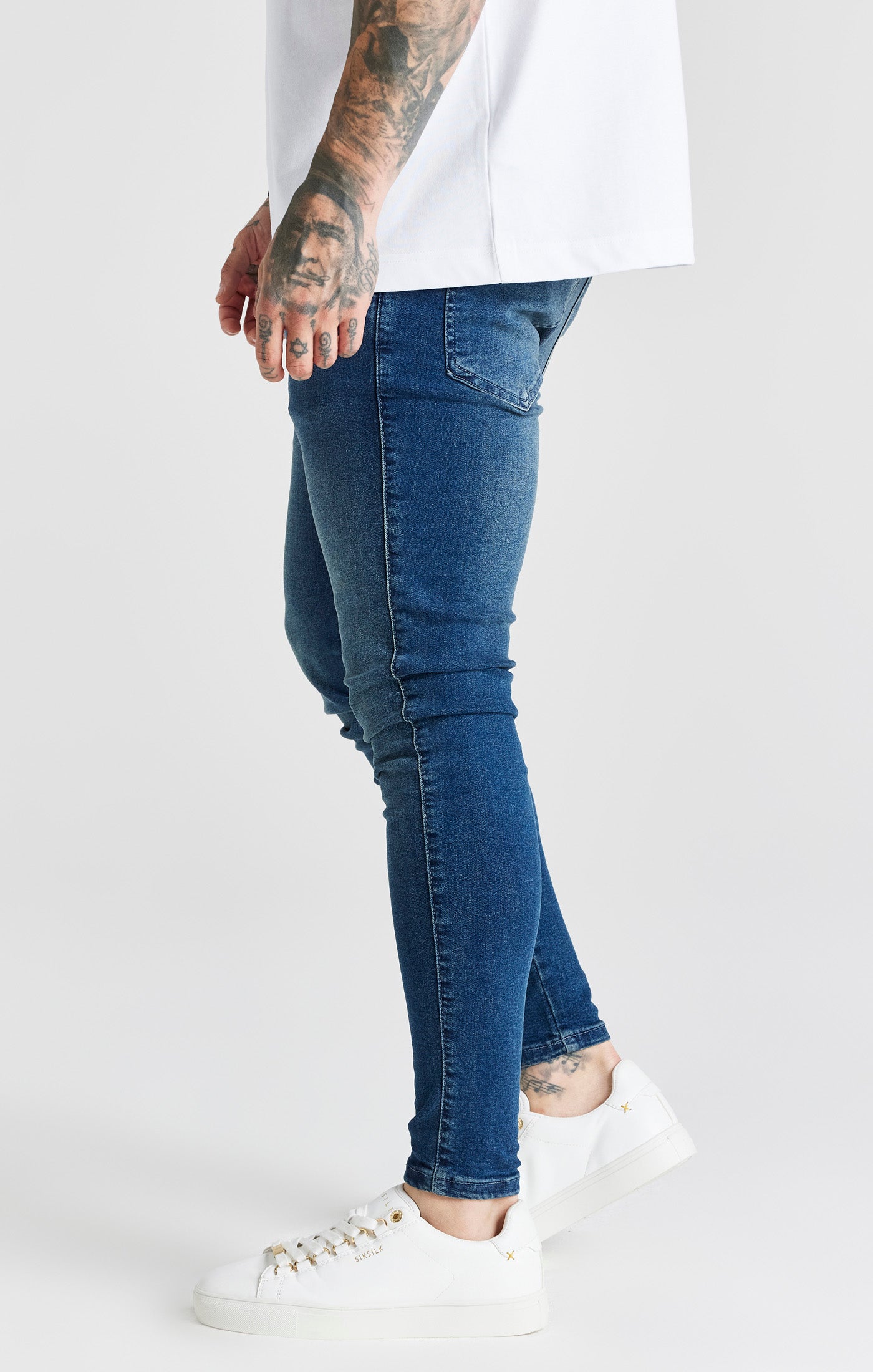 Essential Skinny Jean en bleu Jeans SikSilk   