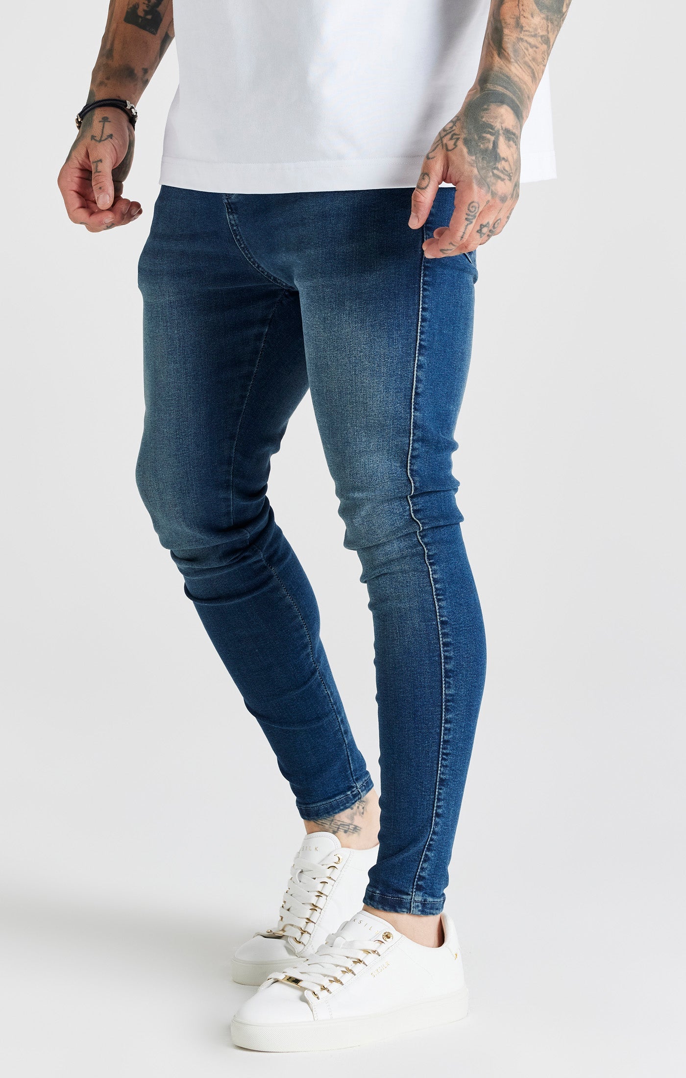 Essential Skinny Jean en bleu Jeans SikSilk   