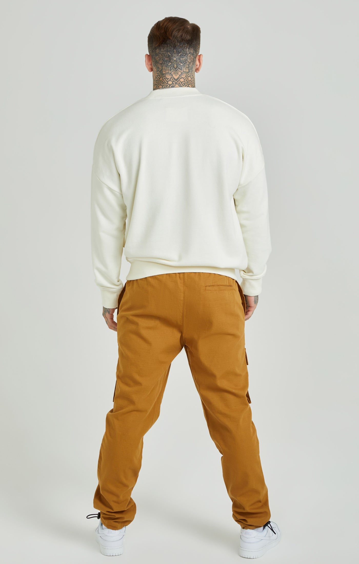 Ripstop Cargo Pants in Tan Pantalons SikSilk   