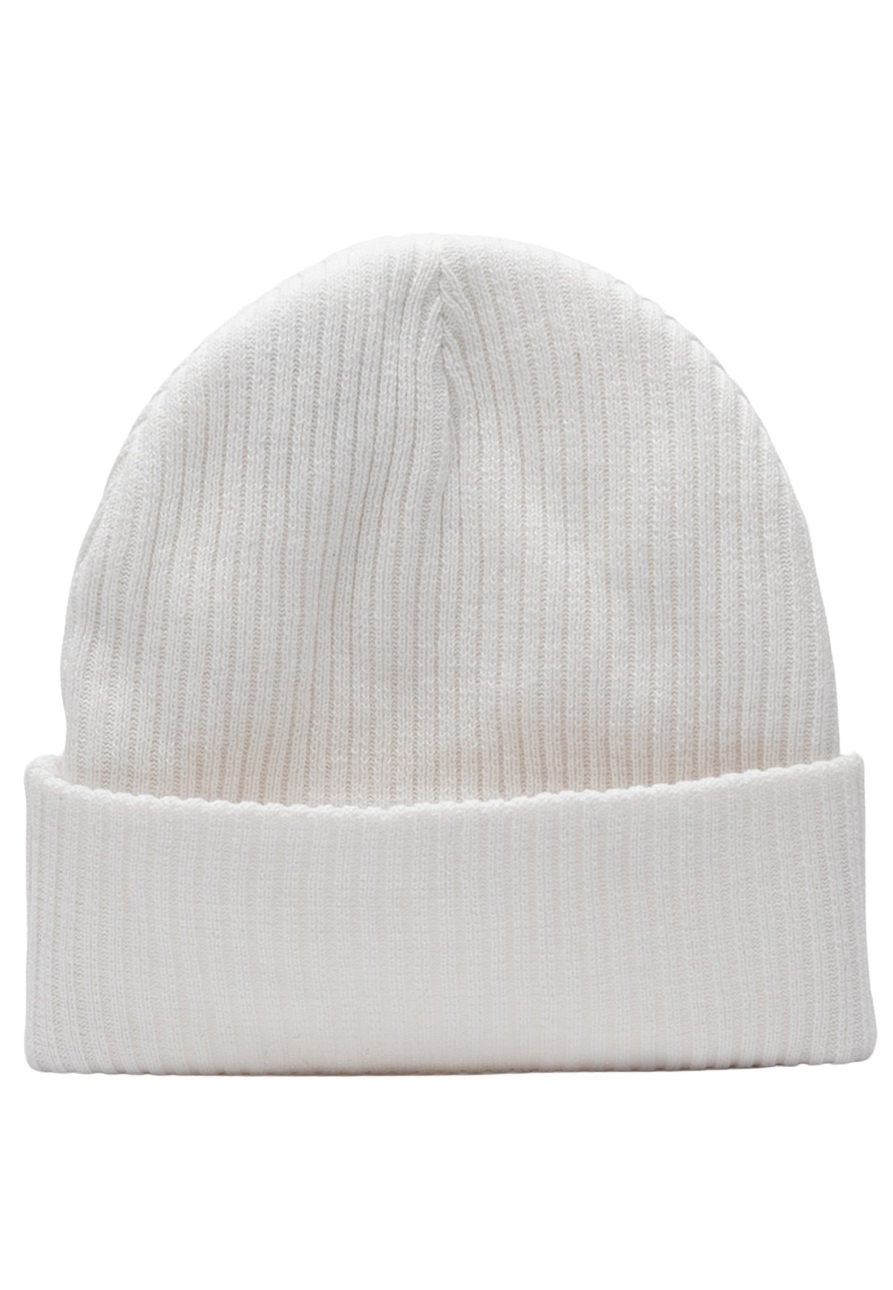 Crest Beanie in White Bonnets SikSilk   