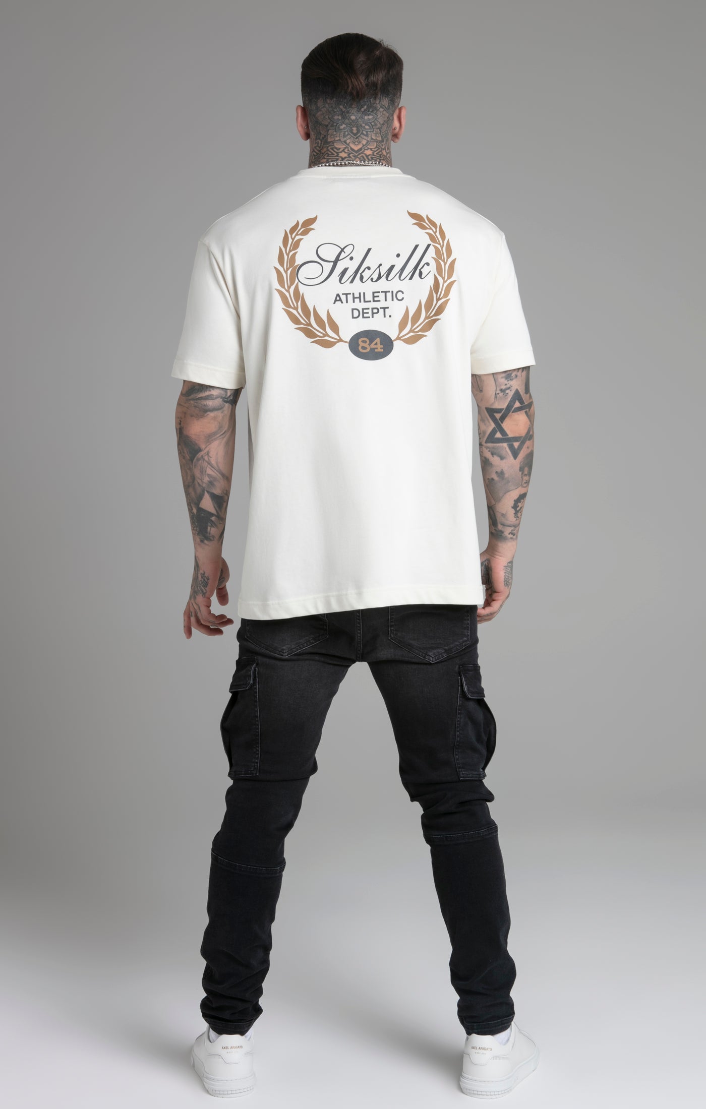 T-shirt graphique écru T-shirts SikSilk   