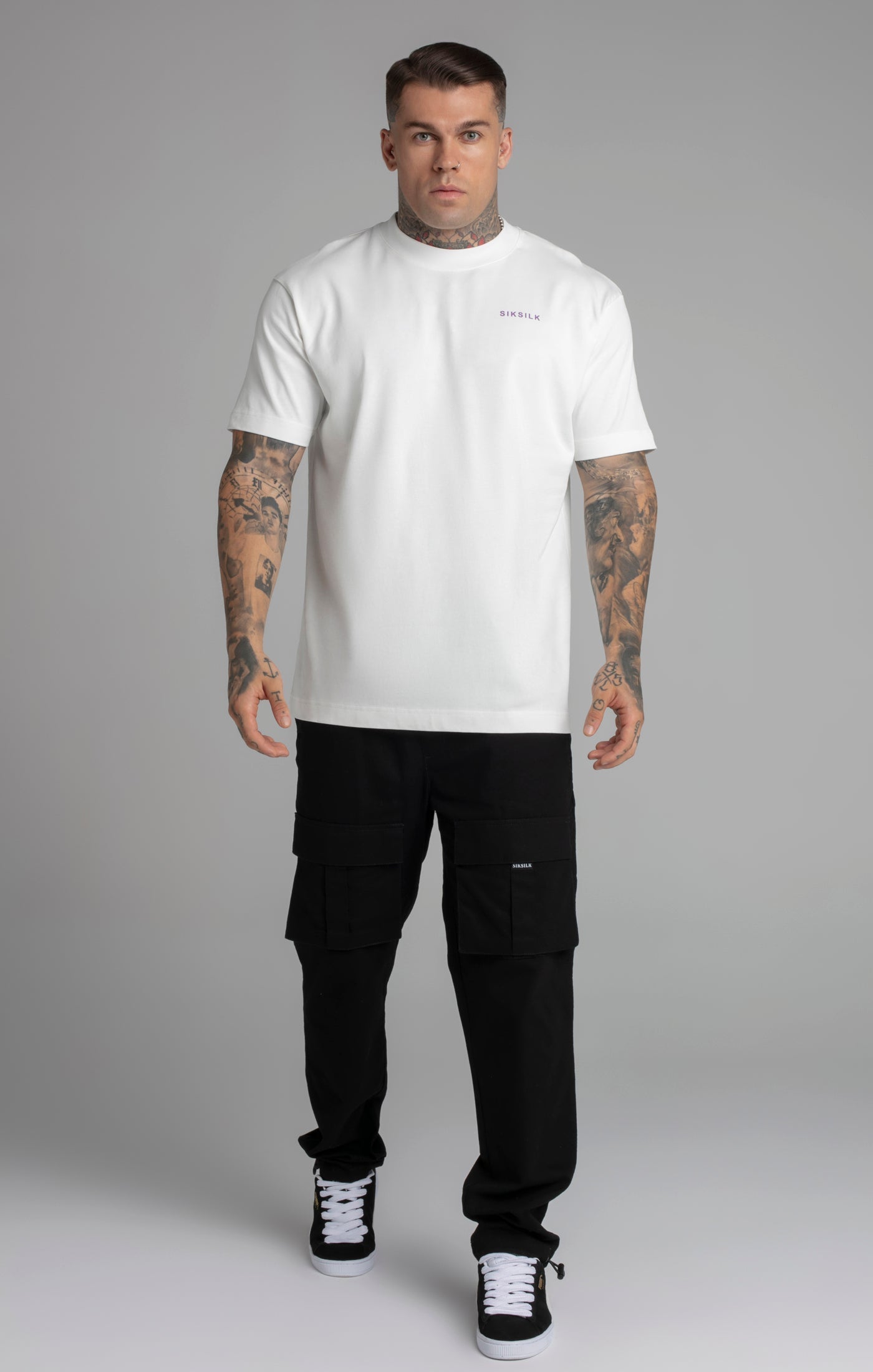 T-shirt édition limitée en blanc T-shirts SikSilk   