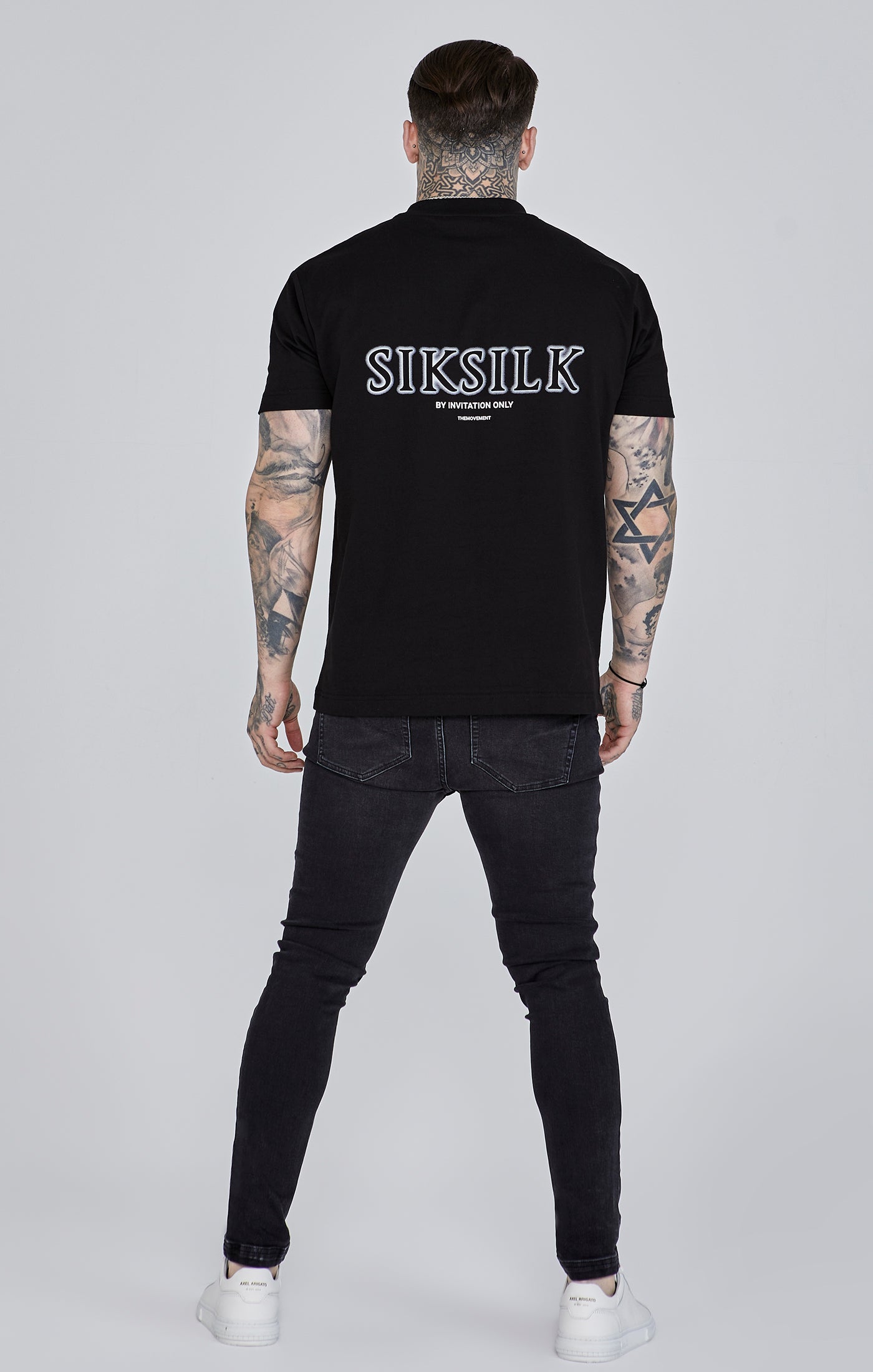 Jeans skinny en noir Jeans SikSilk   