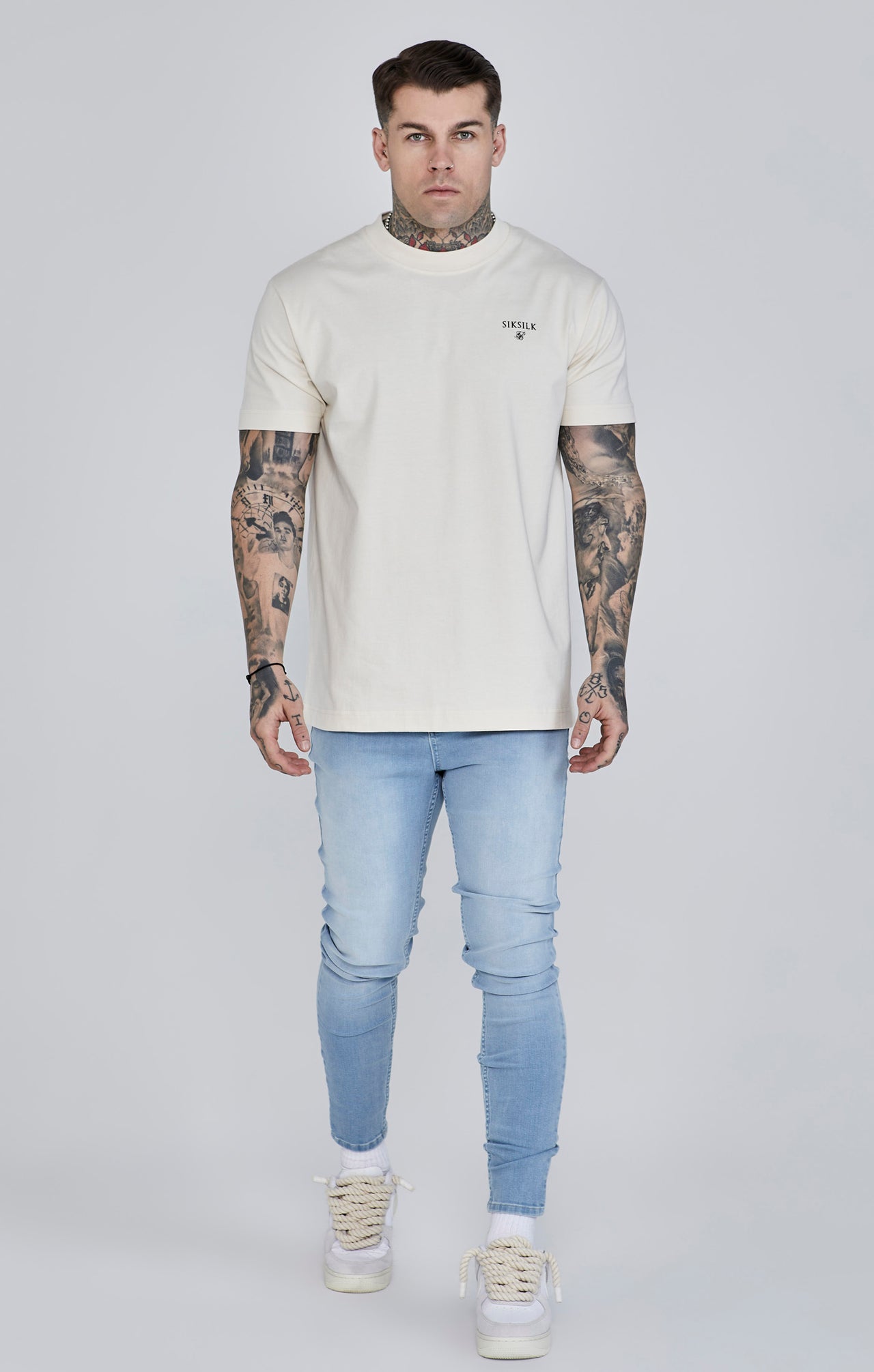 Jeans skinny en bleu Jeans SikSilk   