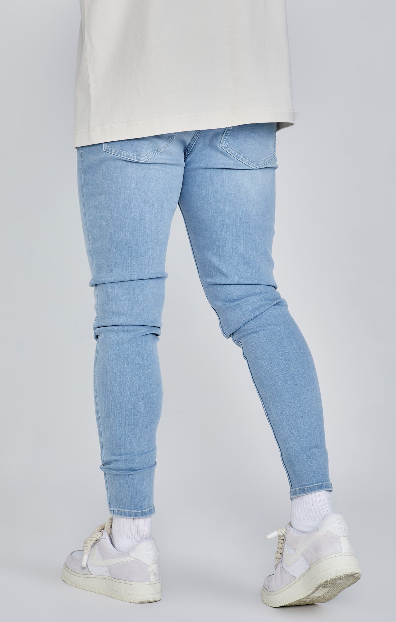 Jeans skinny en bleu Jeans SikSilk   