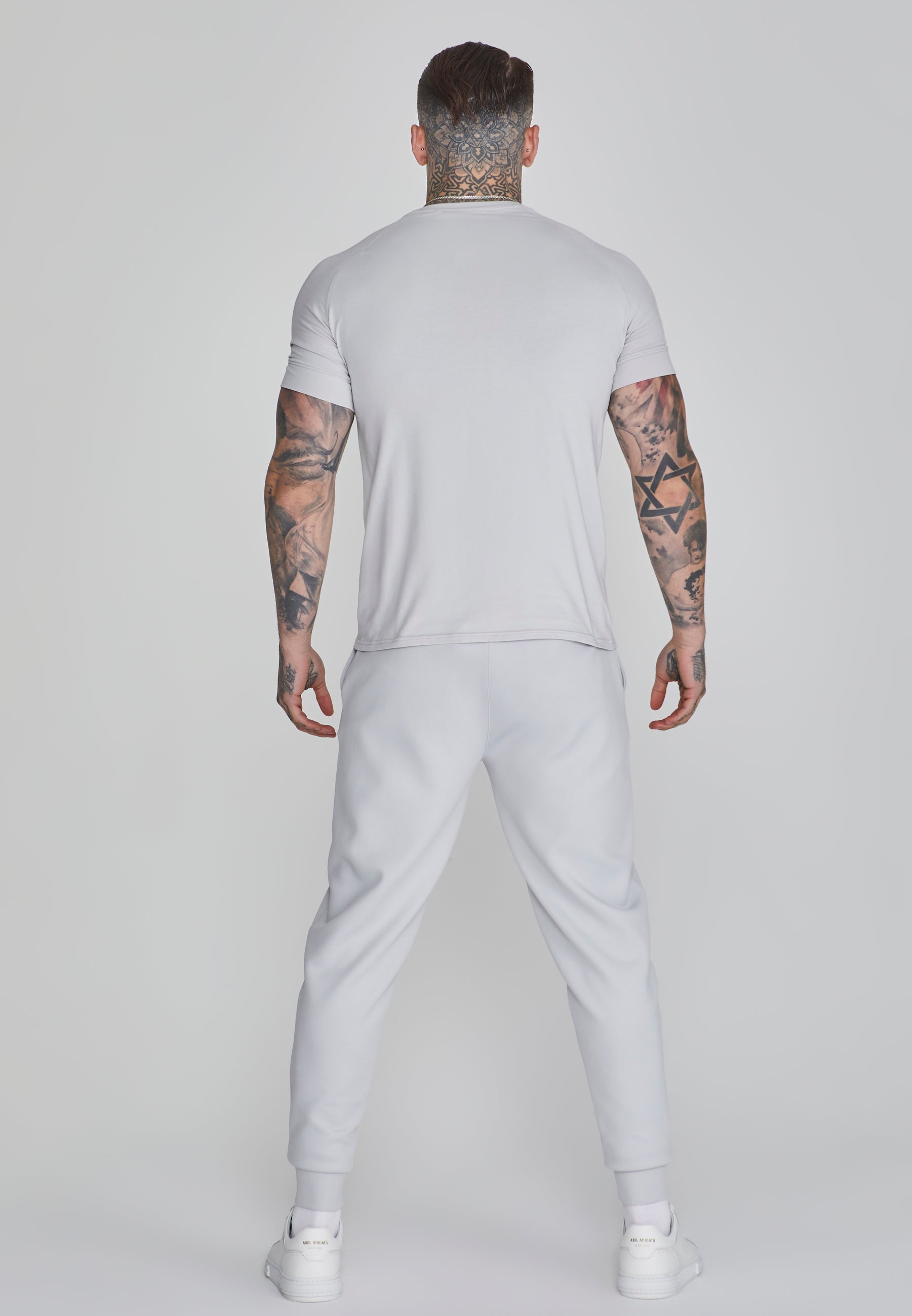 T-shirt Smart en gris clair T-shirts SikSilk   