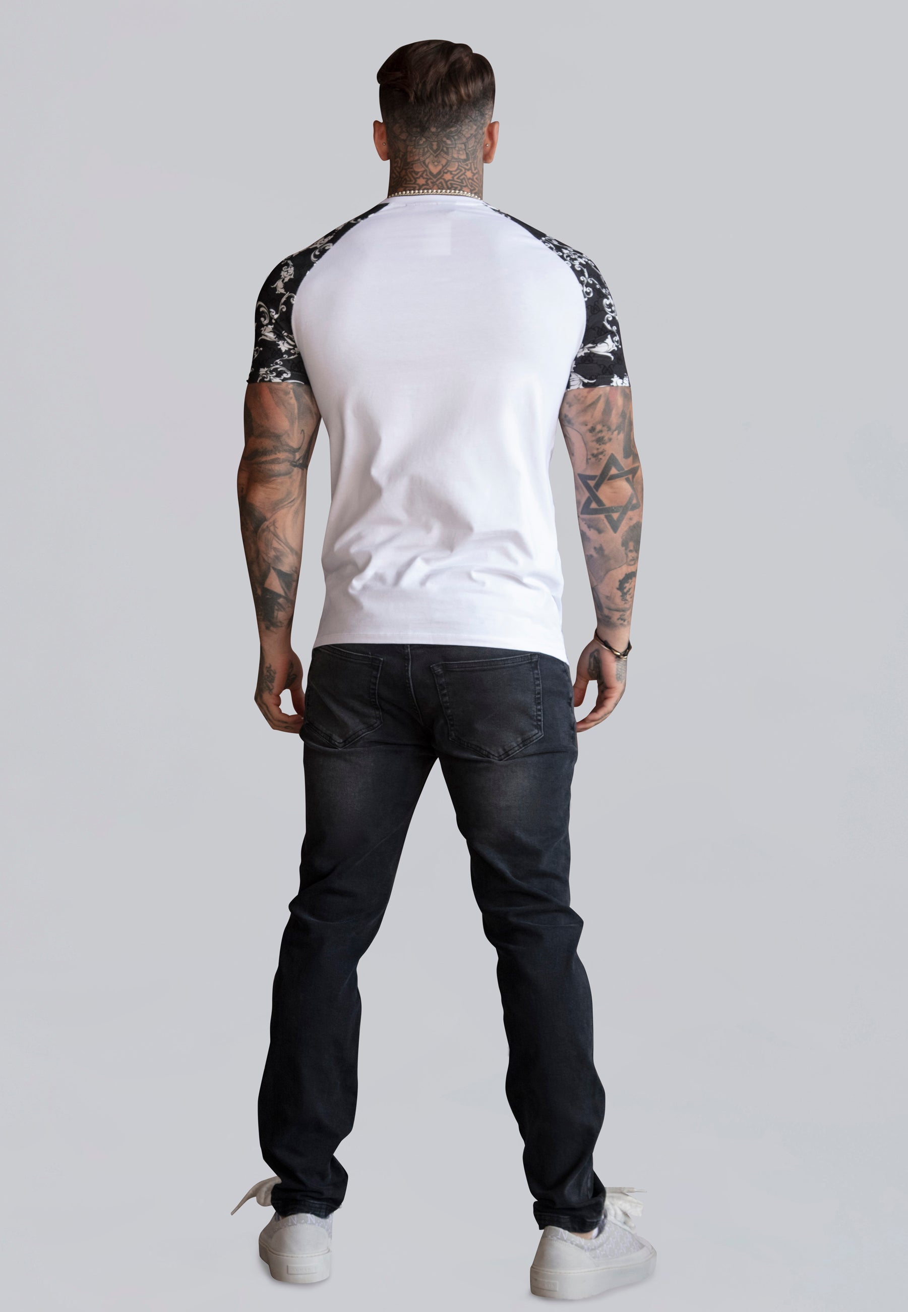 T-shirt Venetian en blanc T-shirts SikSilk   