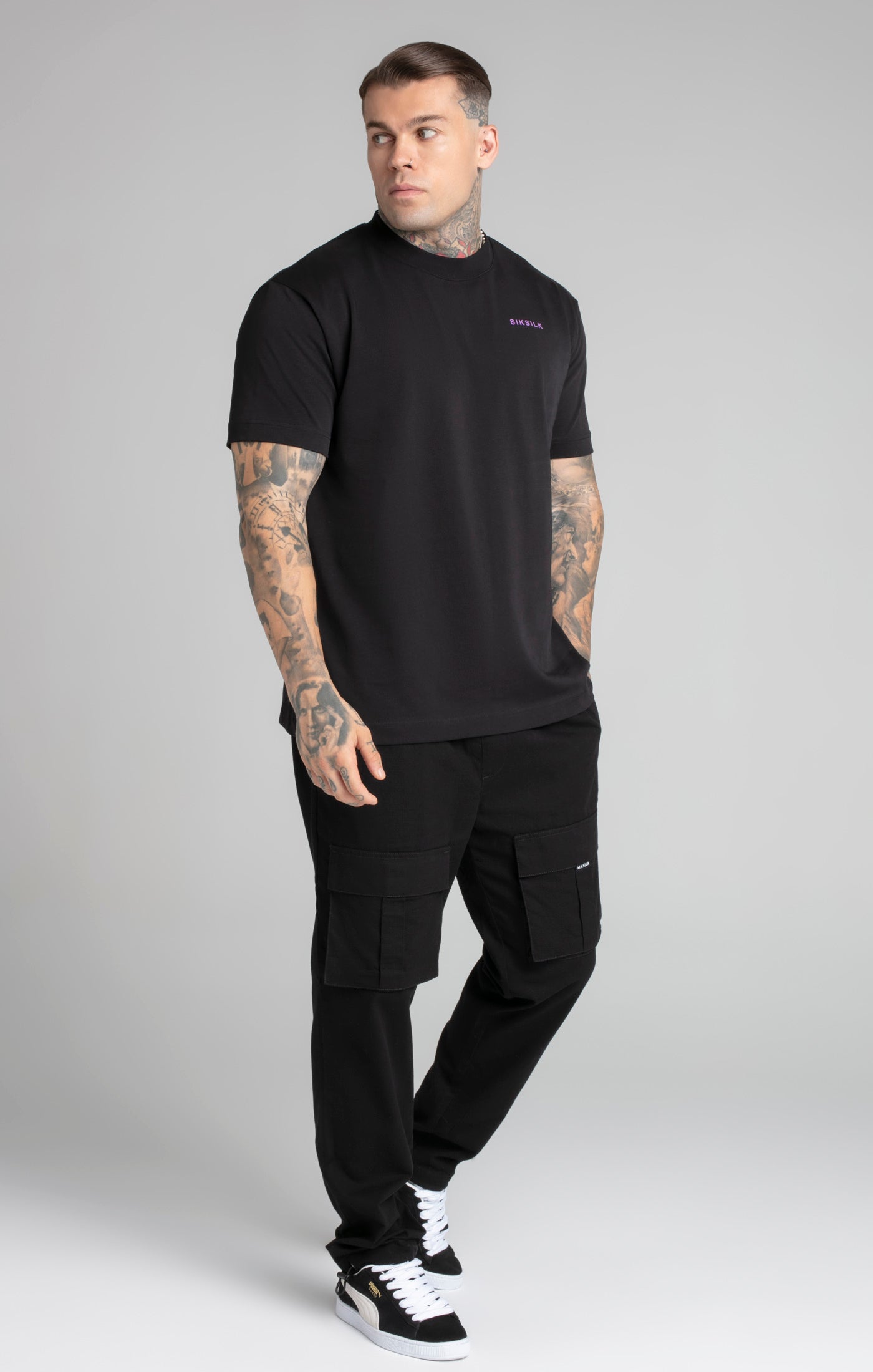 T-shirt en édition limitée Black T-shirts SikSilk   