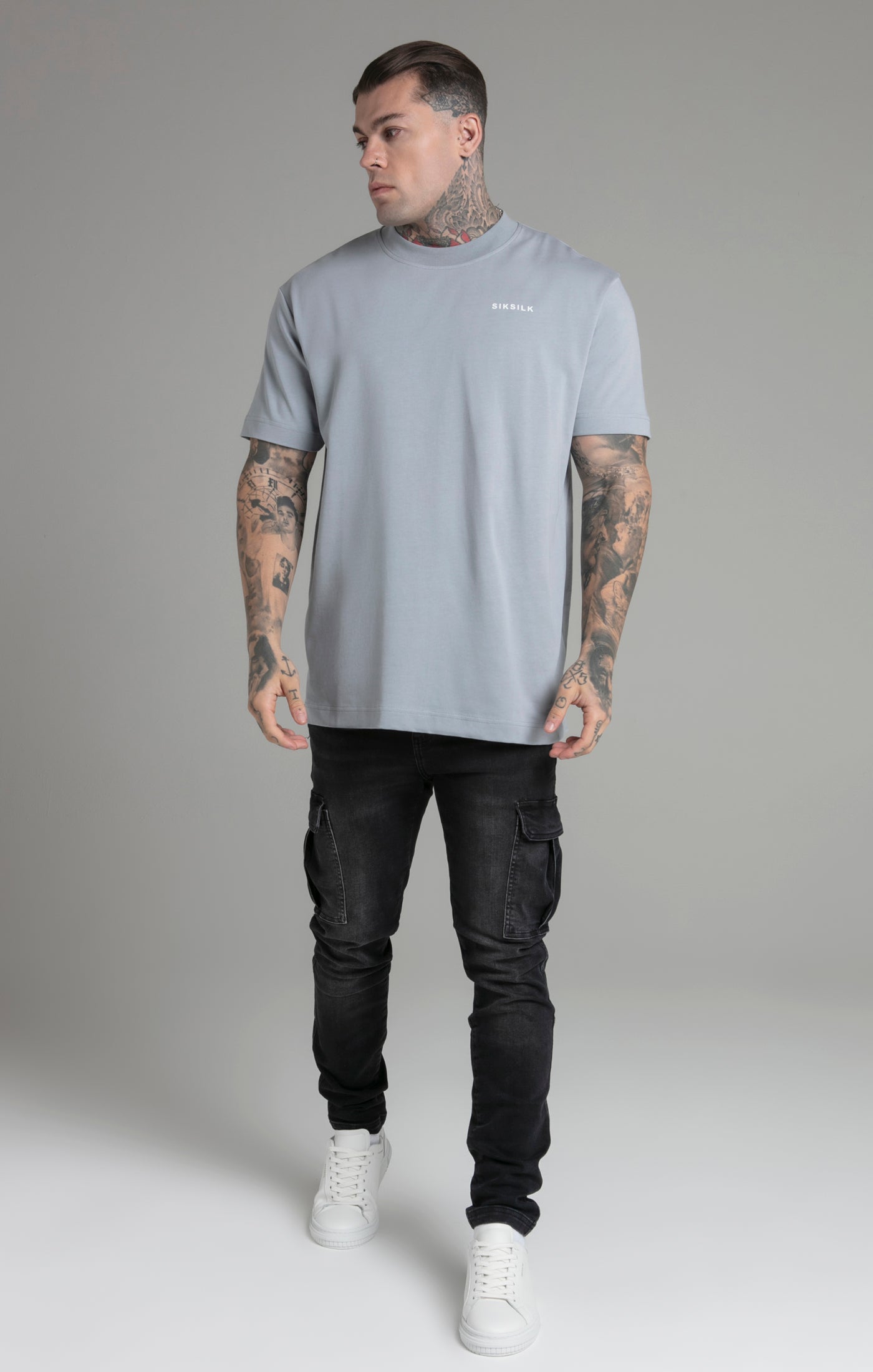 T-shirt édition limitée en Grey T-shirts SikSilk   