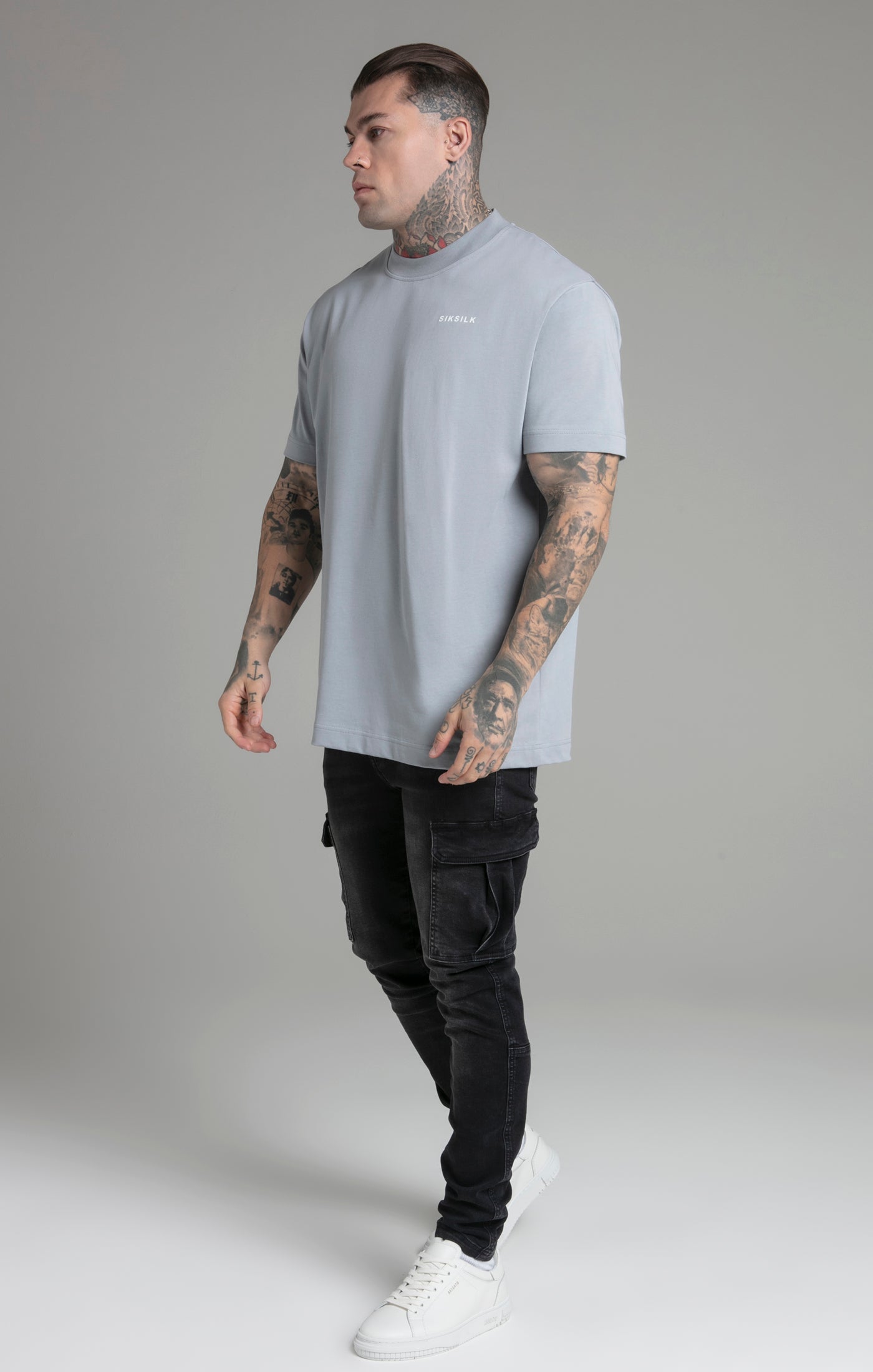 T-shirt édition limitée en Grey T-shirts SikSilk   