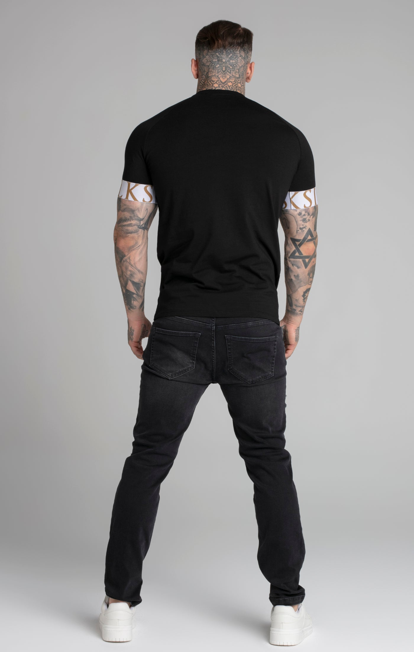 Tech T-Shirt in Black T-shirts SikSilk   