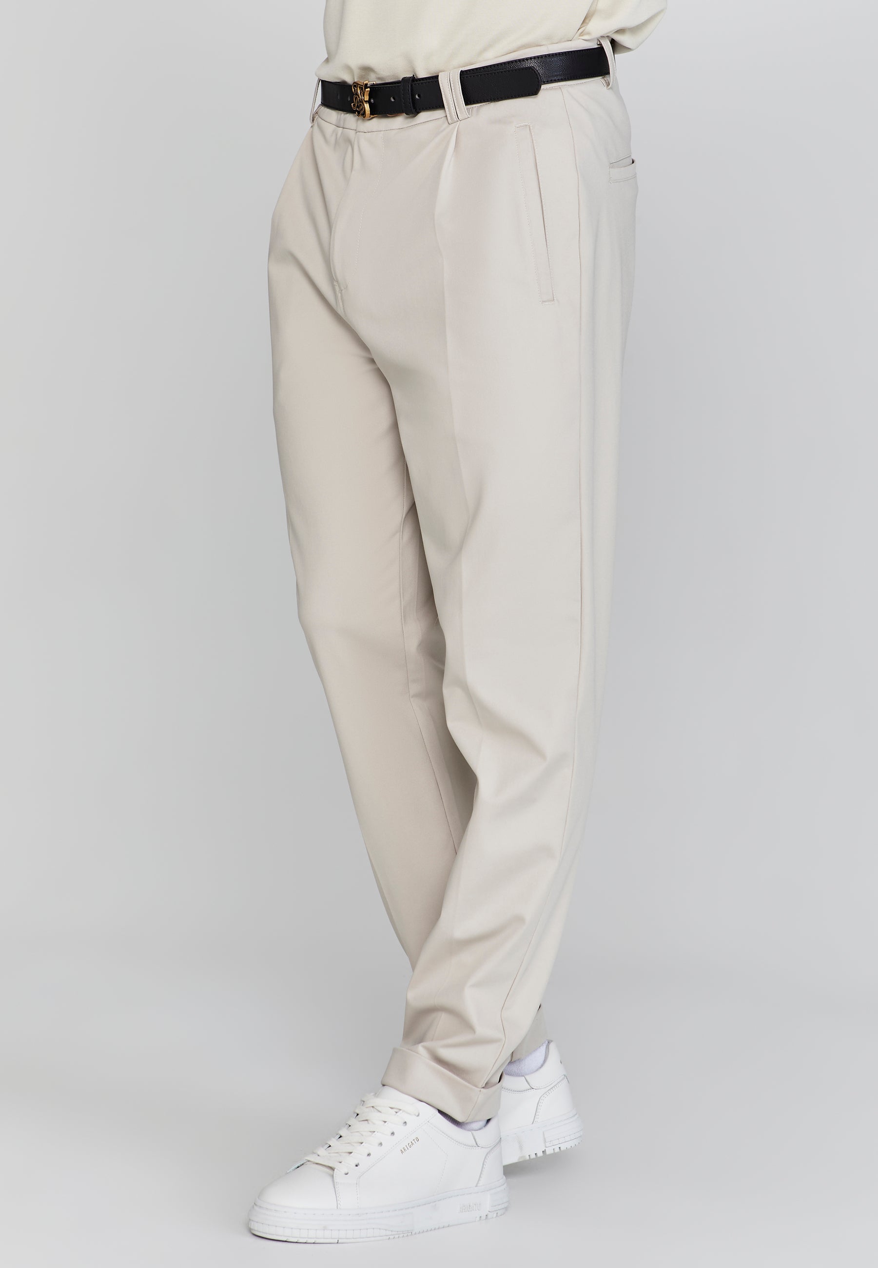 Smart Chino en beige Pantalon SikSilk   