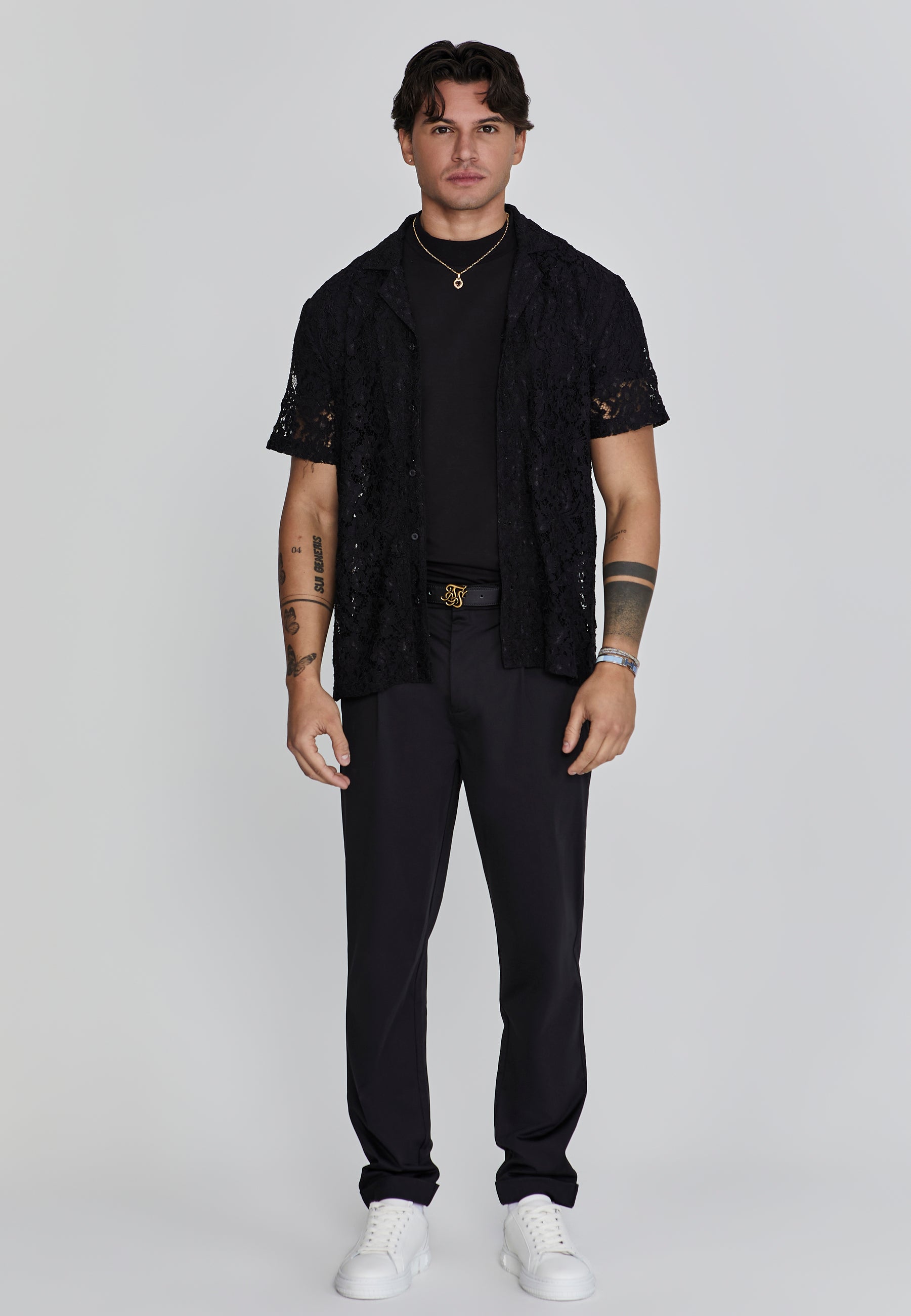 Smart Chino in Black Pantalon SikSilk   