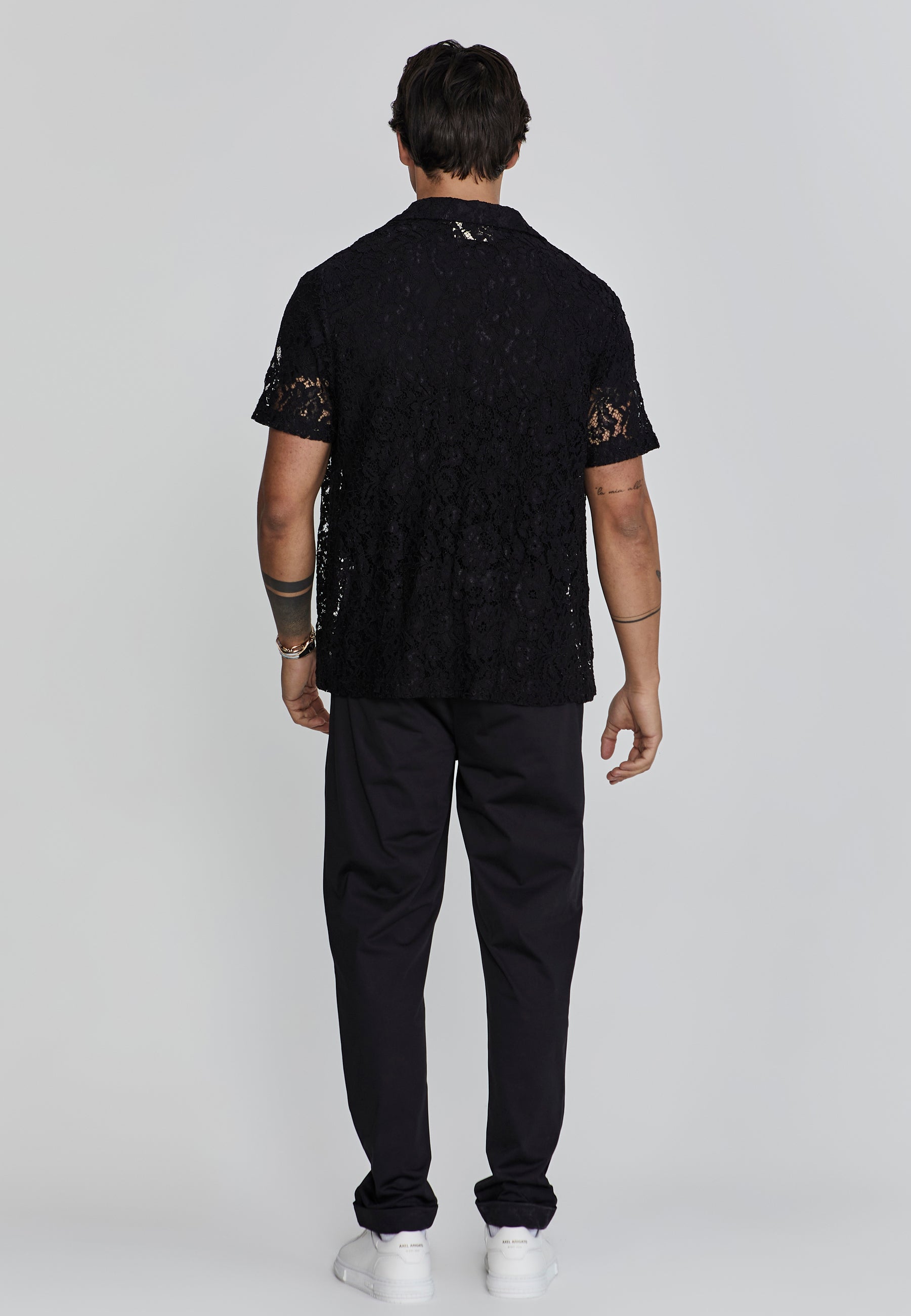 Smart Chino in Black Pantalon SikSilk   