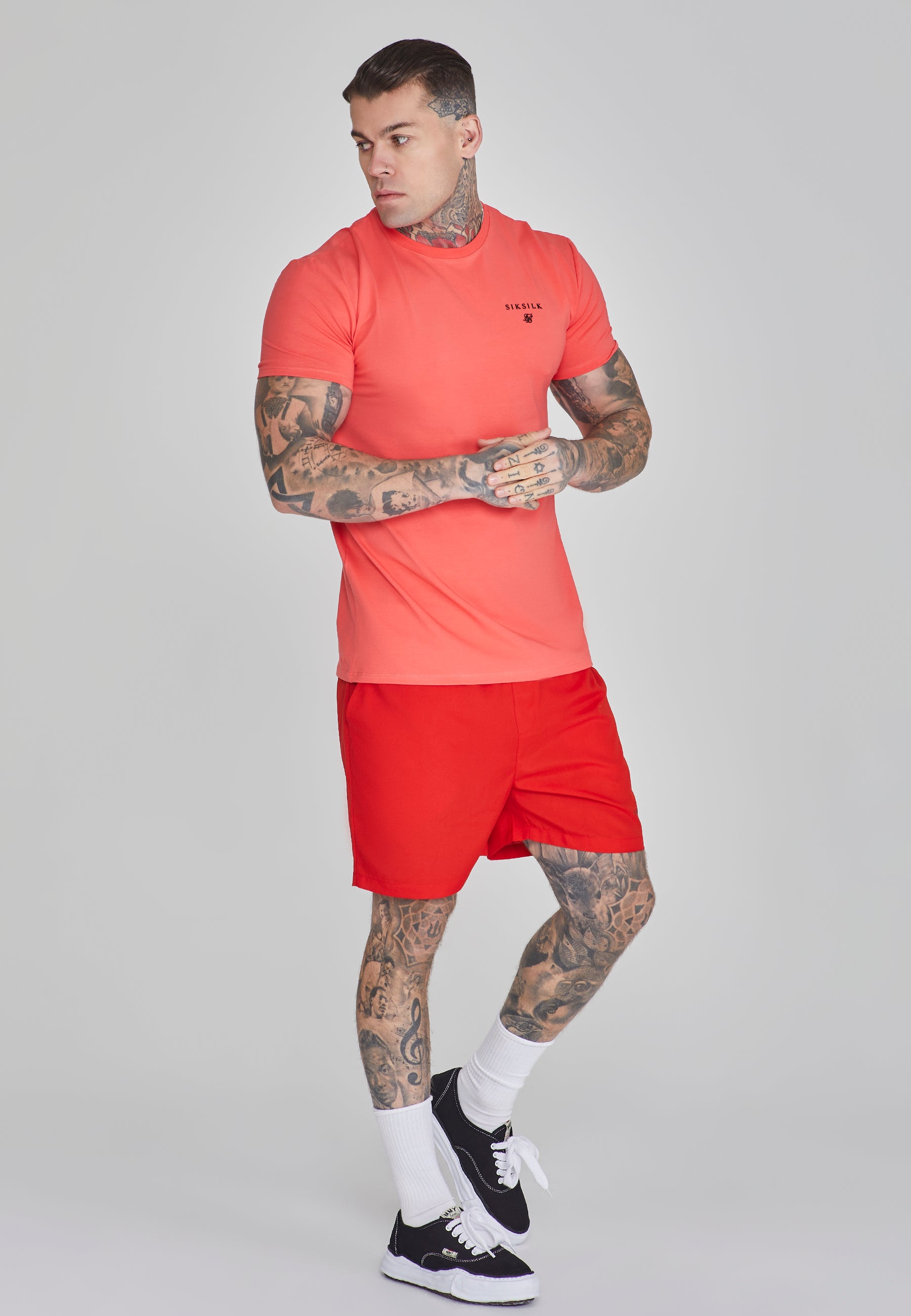 Swim Shorts in Coral Pantalons de bain SikSilk   