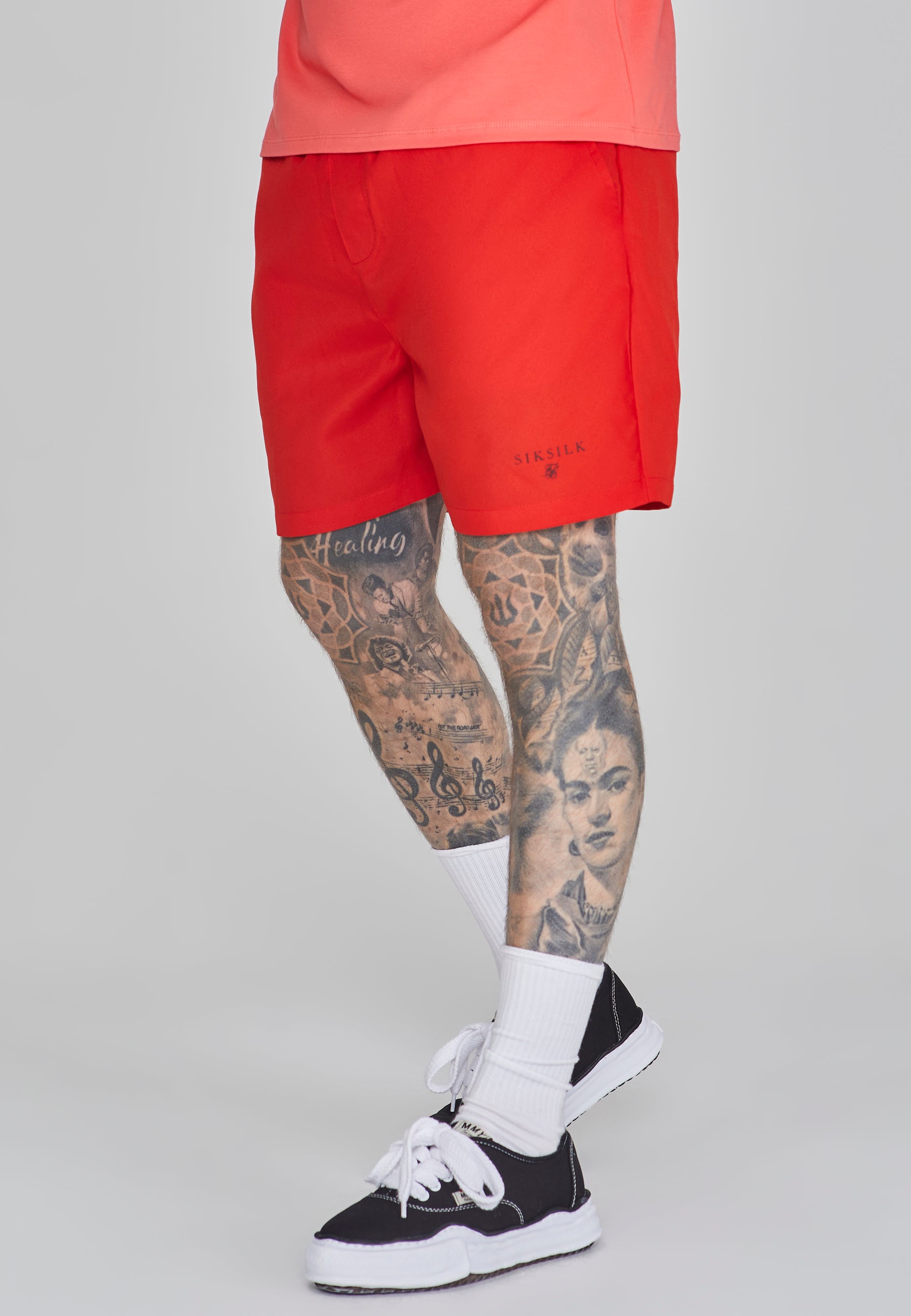 Swim Shorts in Coral Pantalons de bain SikSilk   