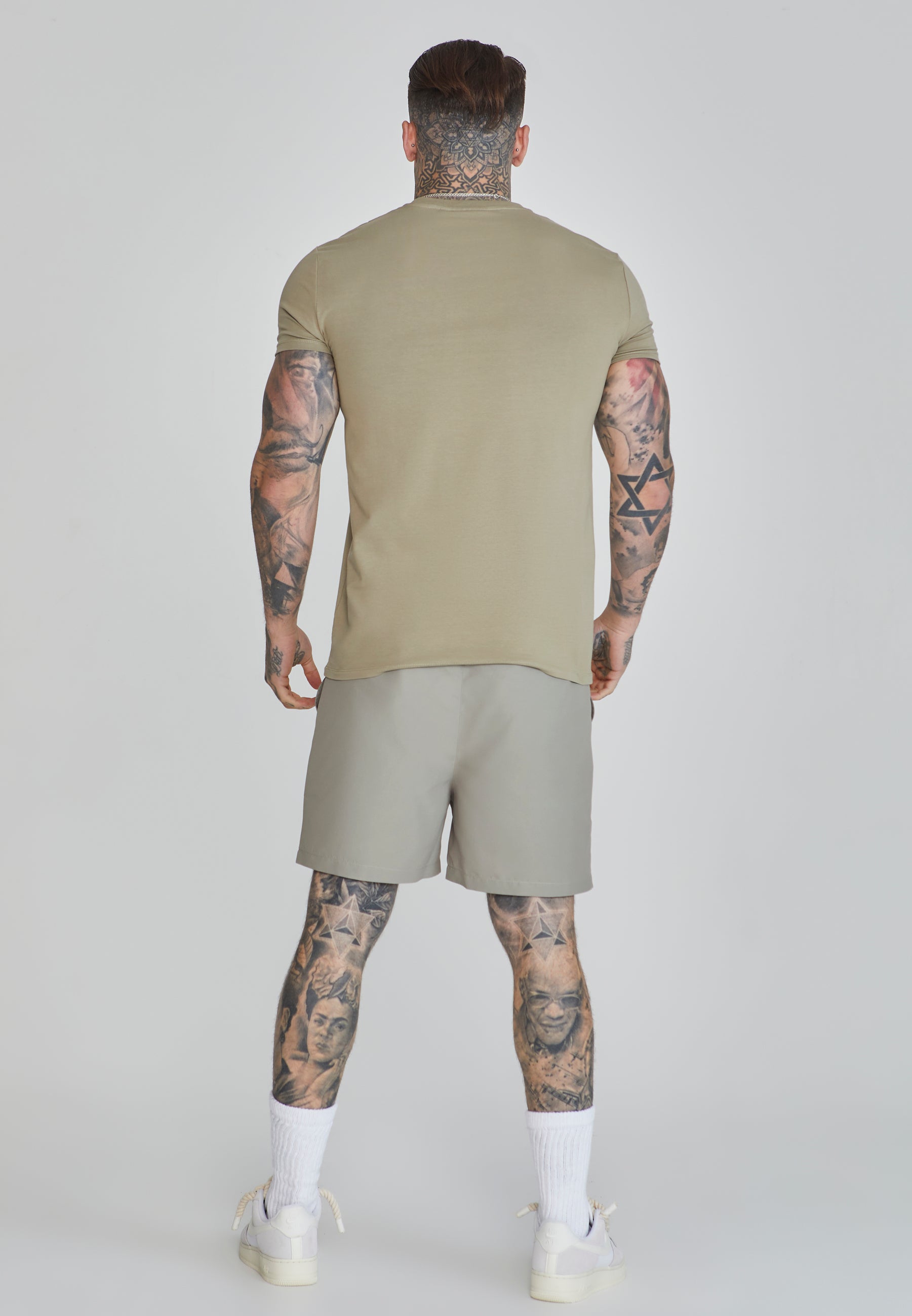 Swim Shorts in Kaki Pantalons de bain SikSilk   