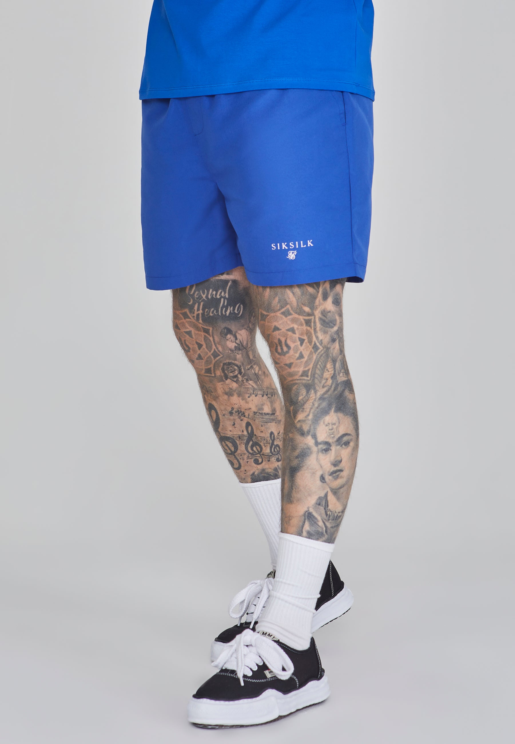 Swim Shorts in Blue Pantalons de bain SikSilk   