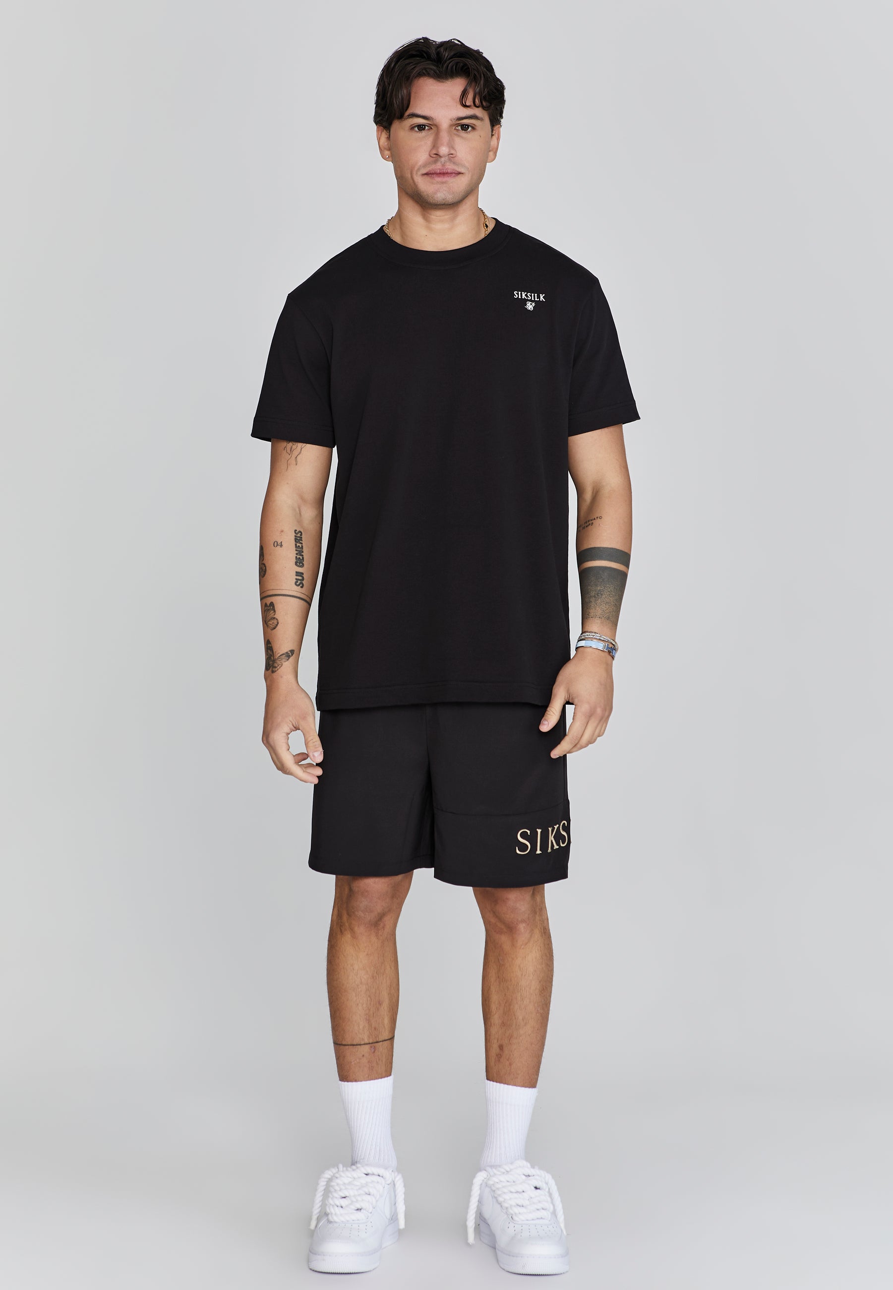 Swim Shorts in Black Pantalons de bain SikSilk   