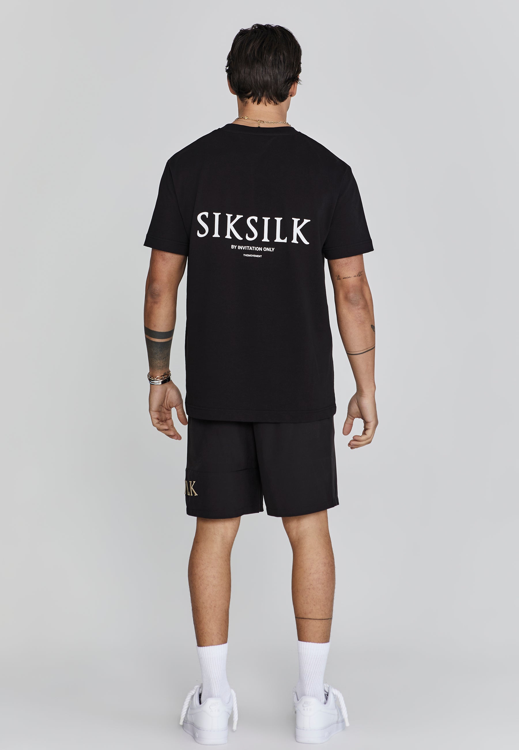 Swim Shorts in Black Pantalons de bain SikSilk   