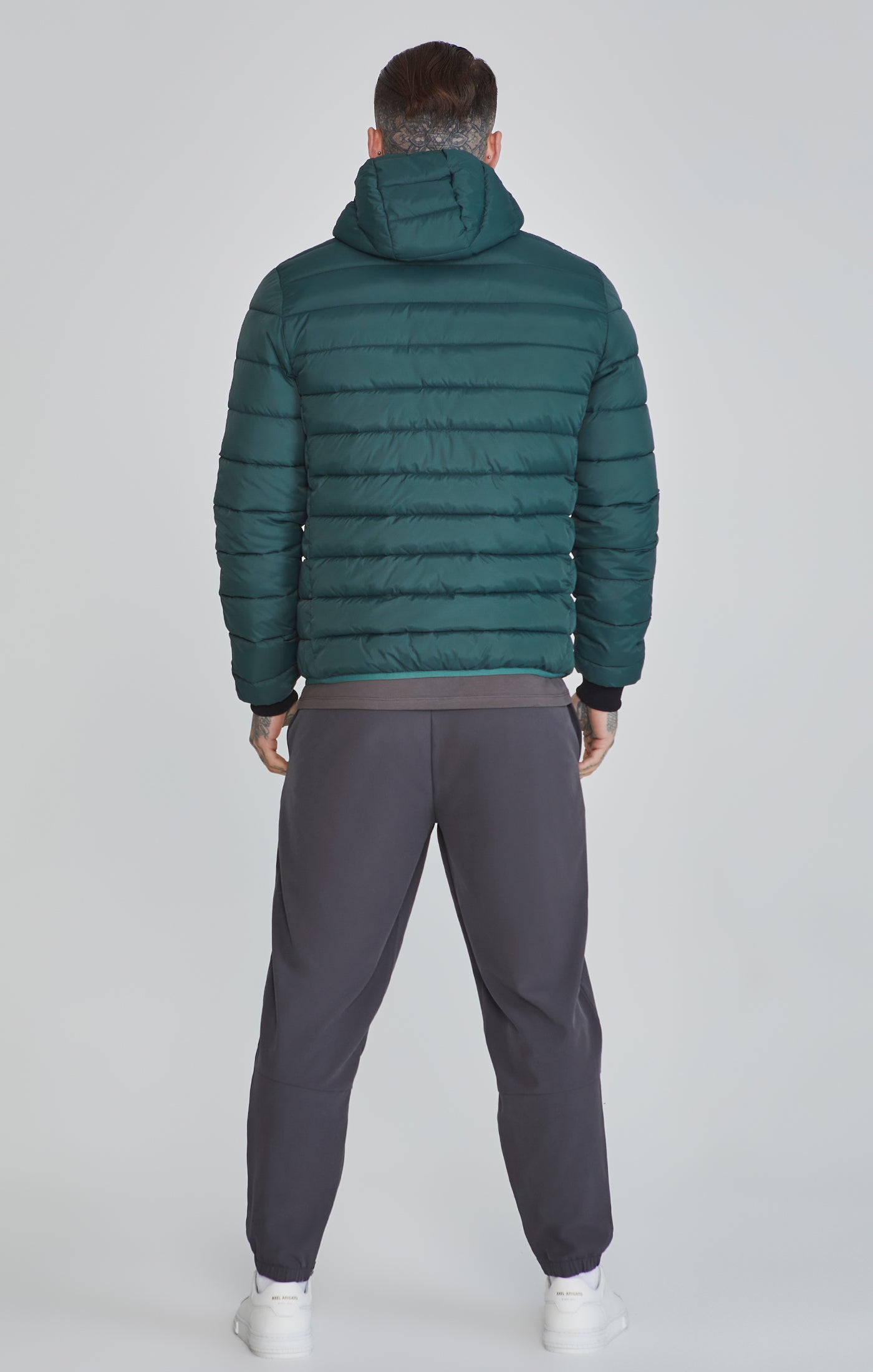 Bubble Jacket in Green Vestes SikSilk   