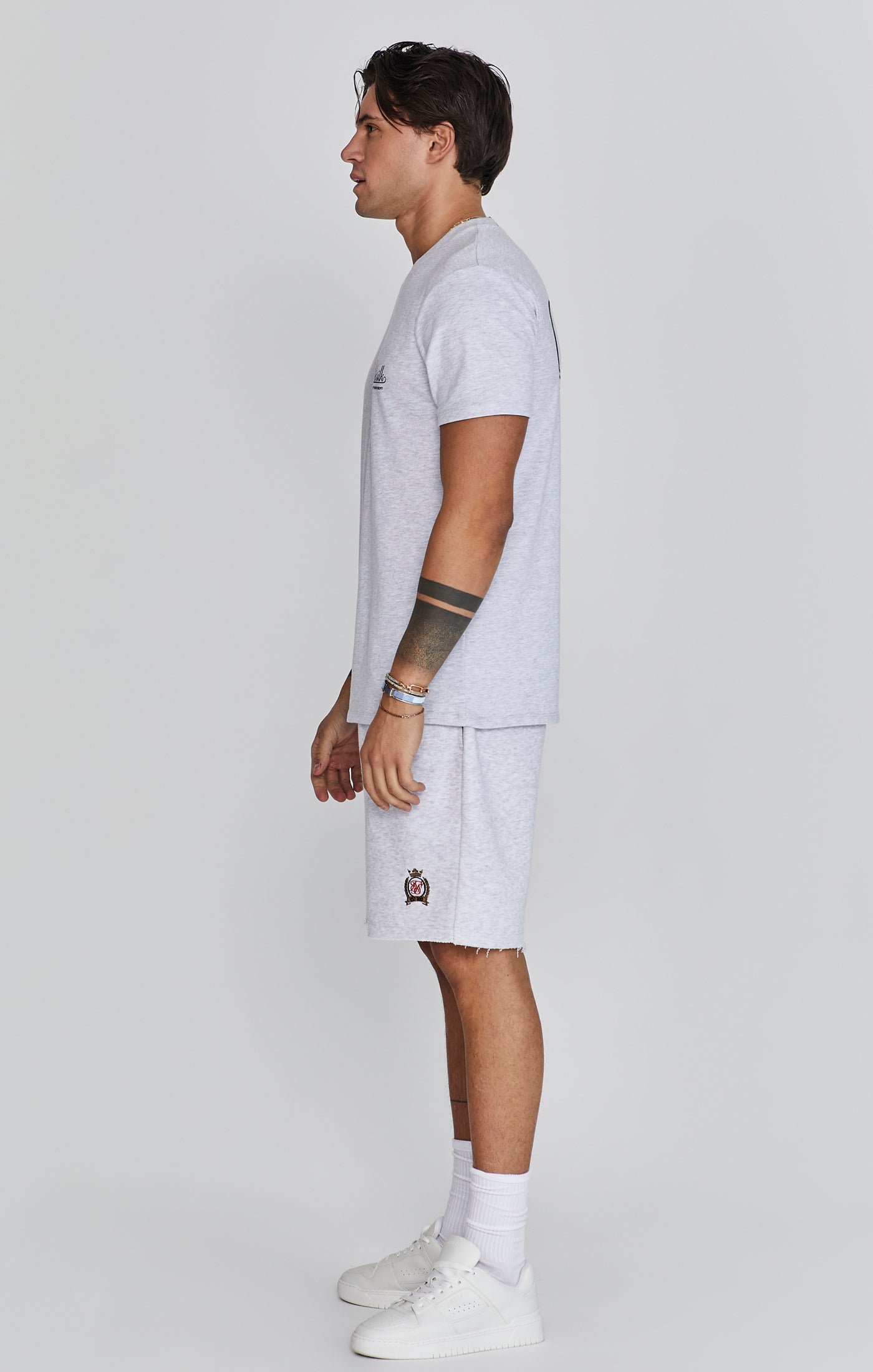 T-shirt graphique en snow marl T-shirts SikSilk   