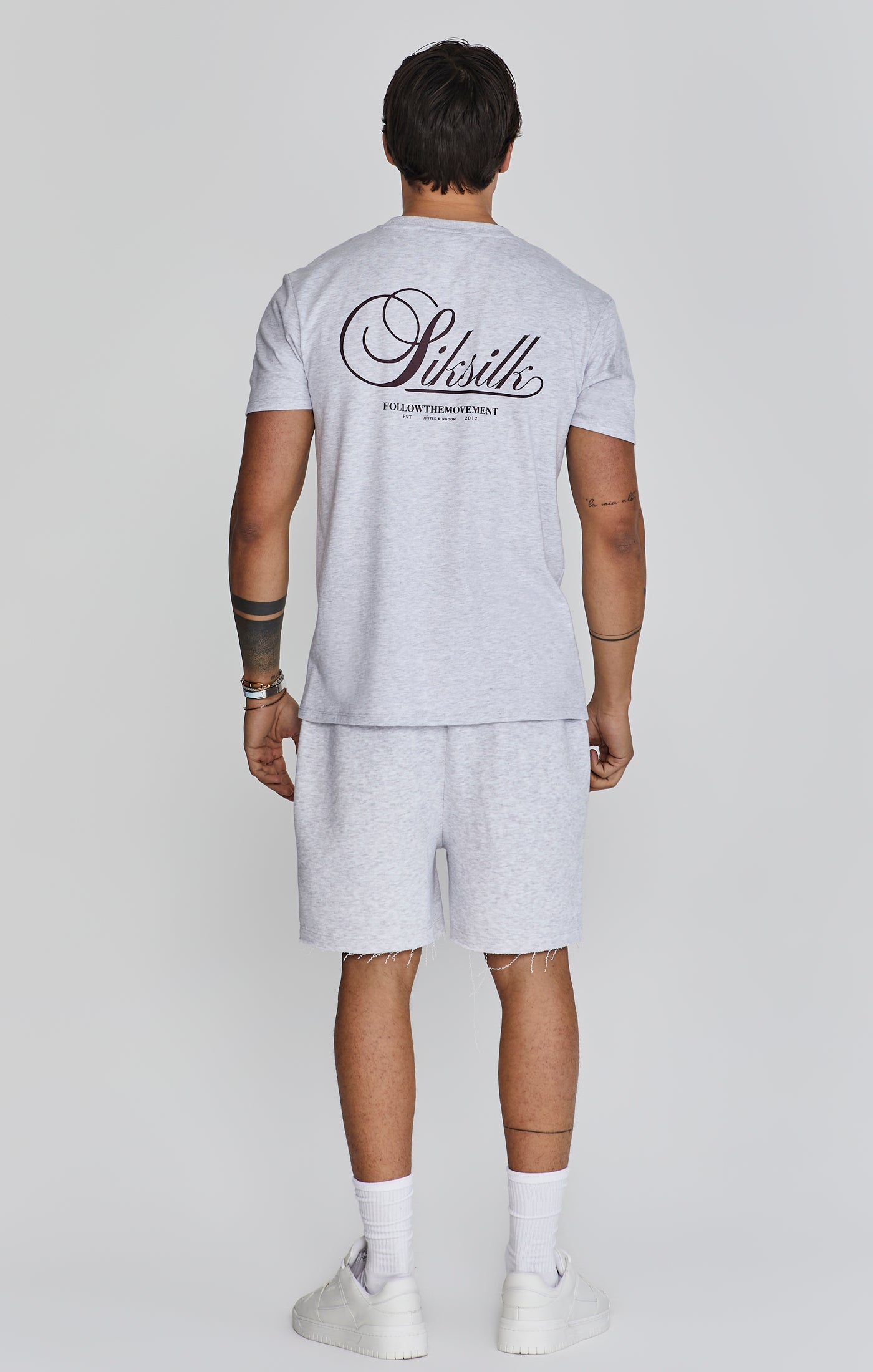 T-shirt graphique en snow marl T-shirts SikSilk   