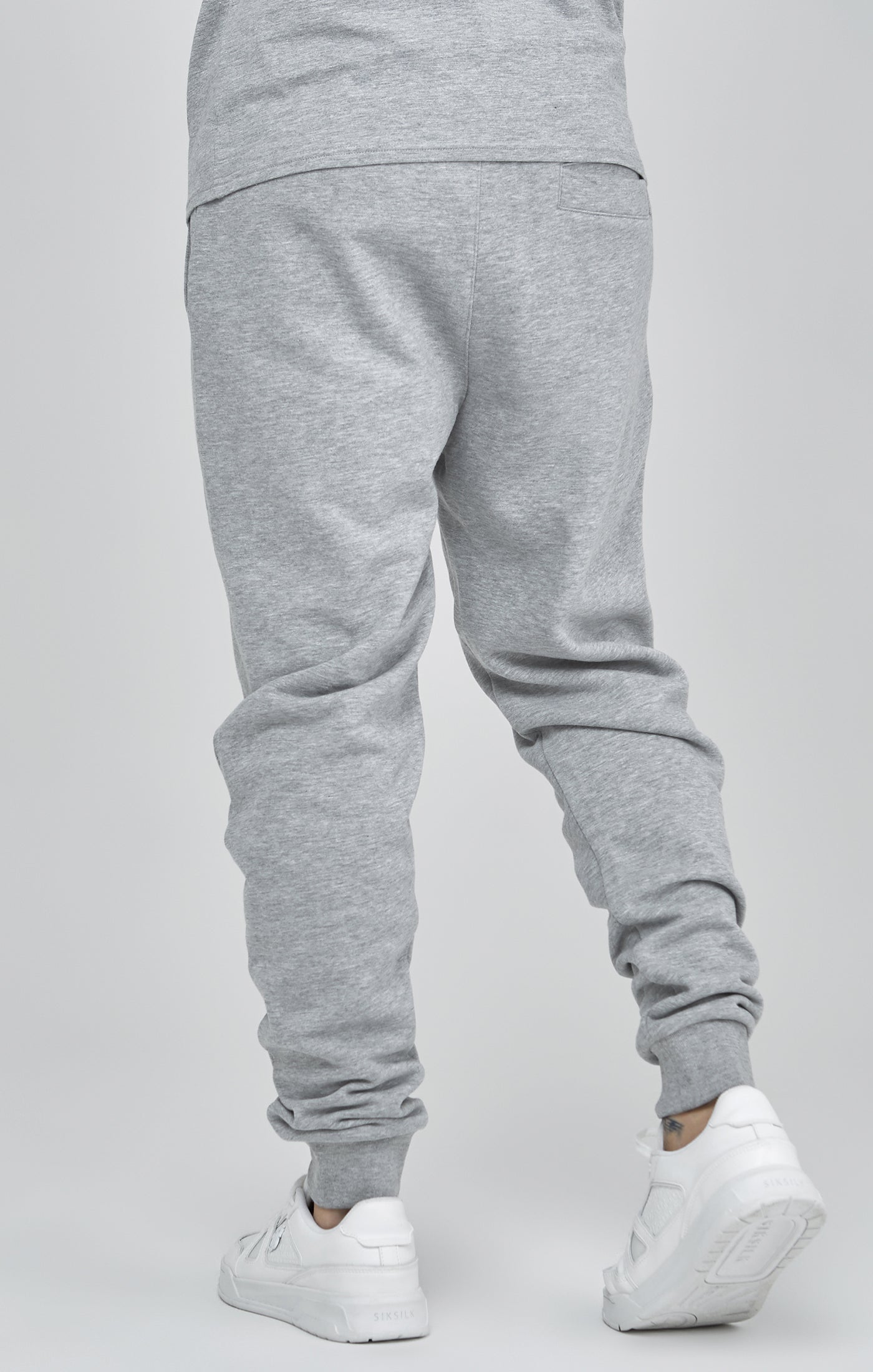 Essentials Joggers in Grey Marl Pantalon SikSilk   