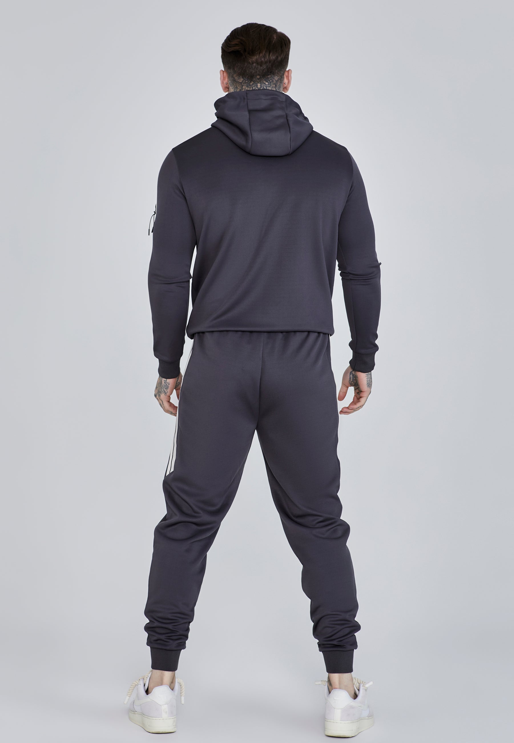 Relaxed Fit Joggers in Grey Pantalons SikSilk   