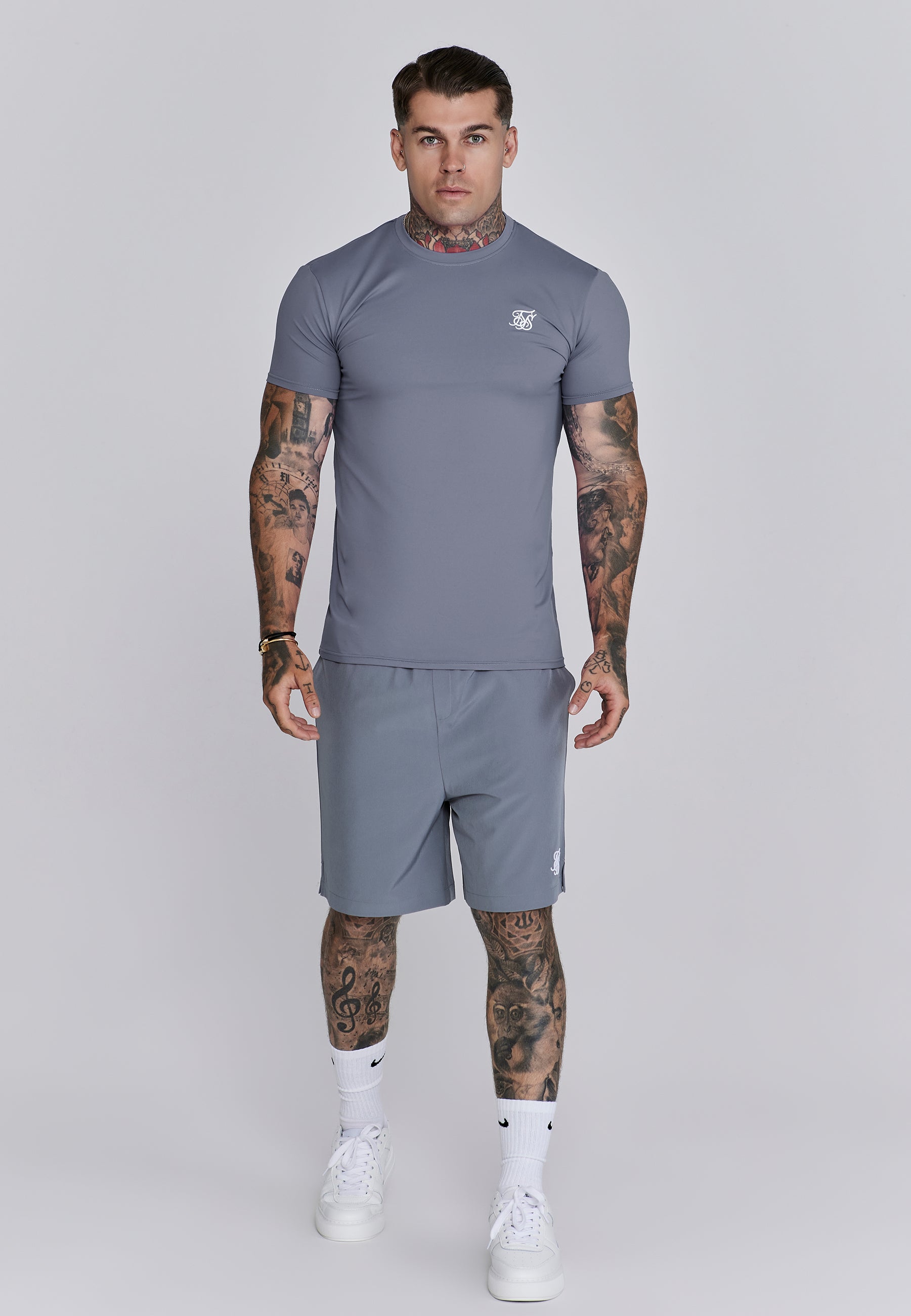 Shorts en gris Shorts SikSilk