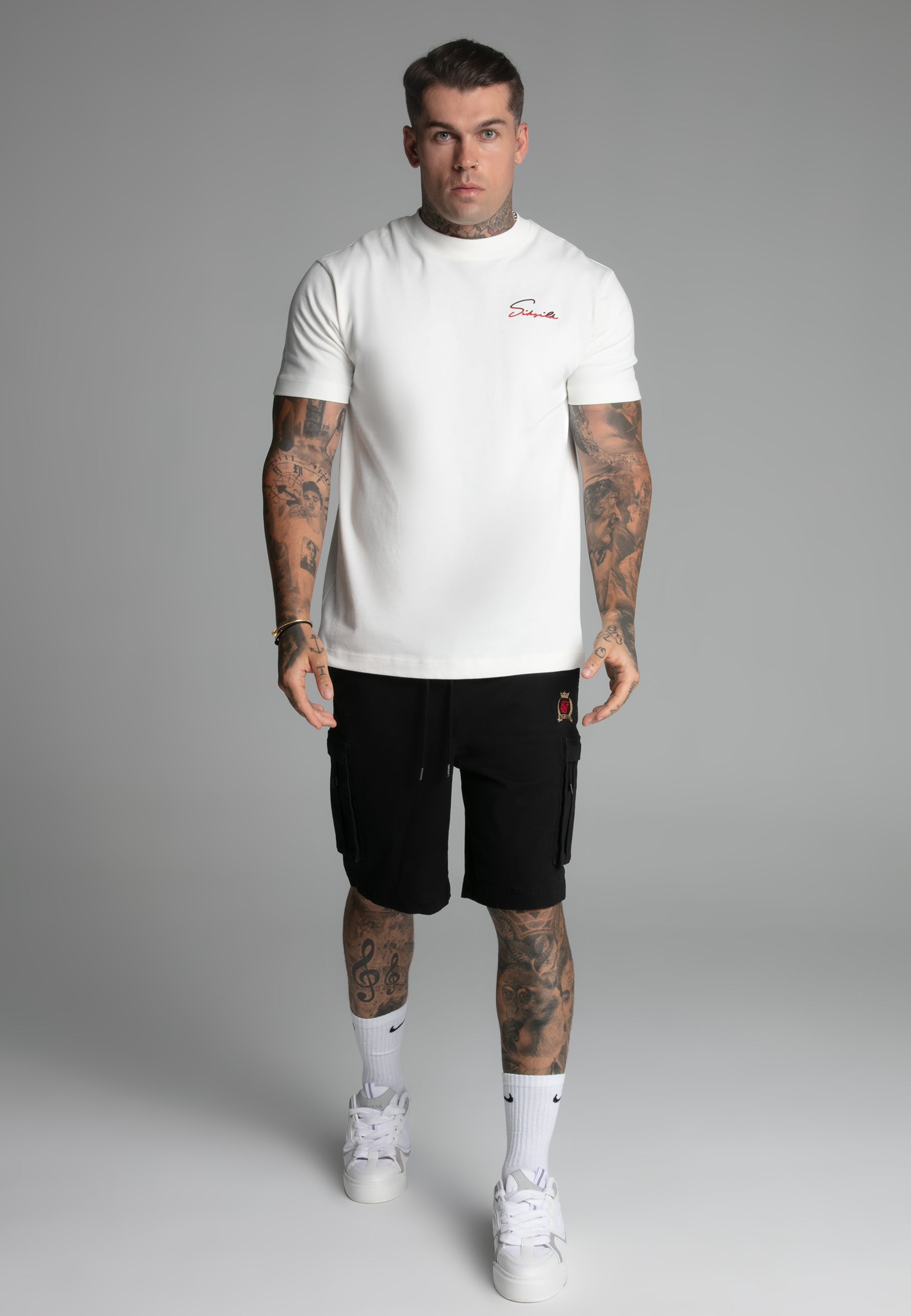 T-shirt Signature en écru T-shirts SikSilk