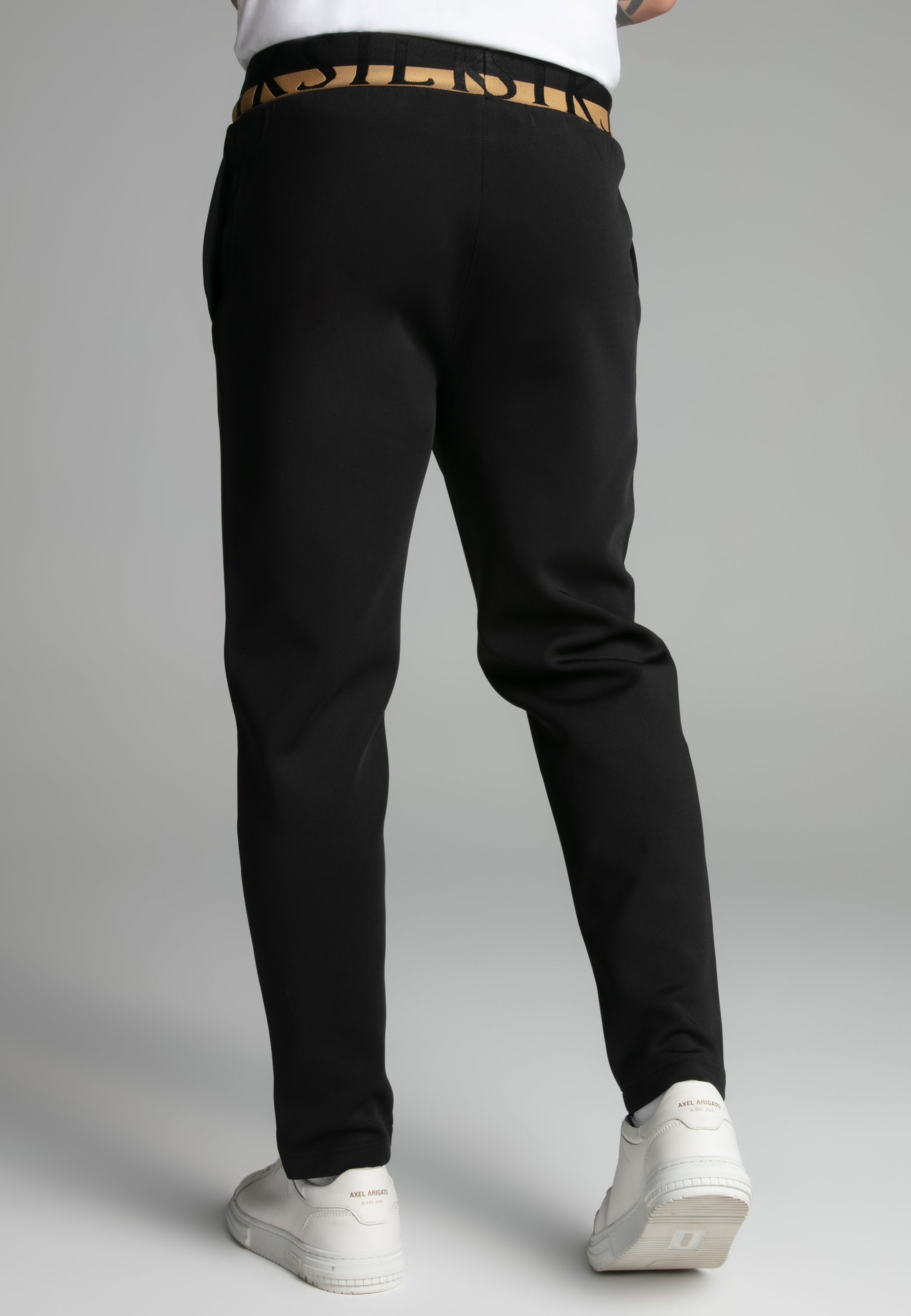 Smart Joggers in Black Pantalon SikSilk