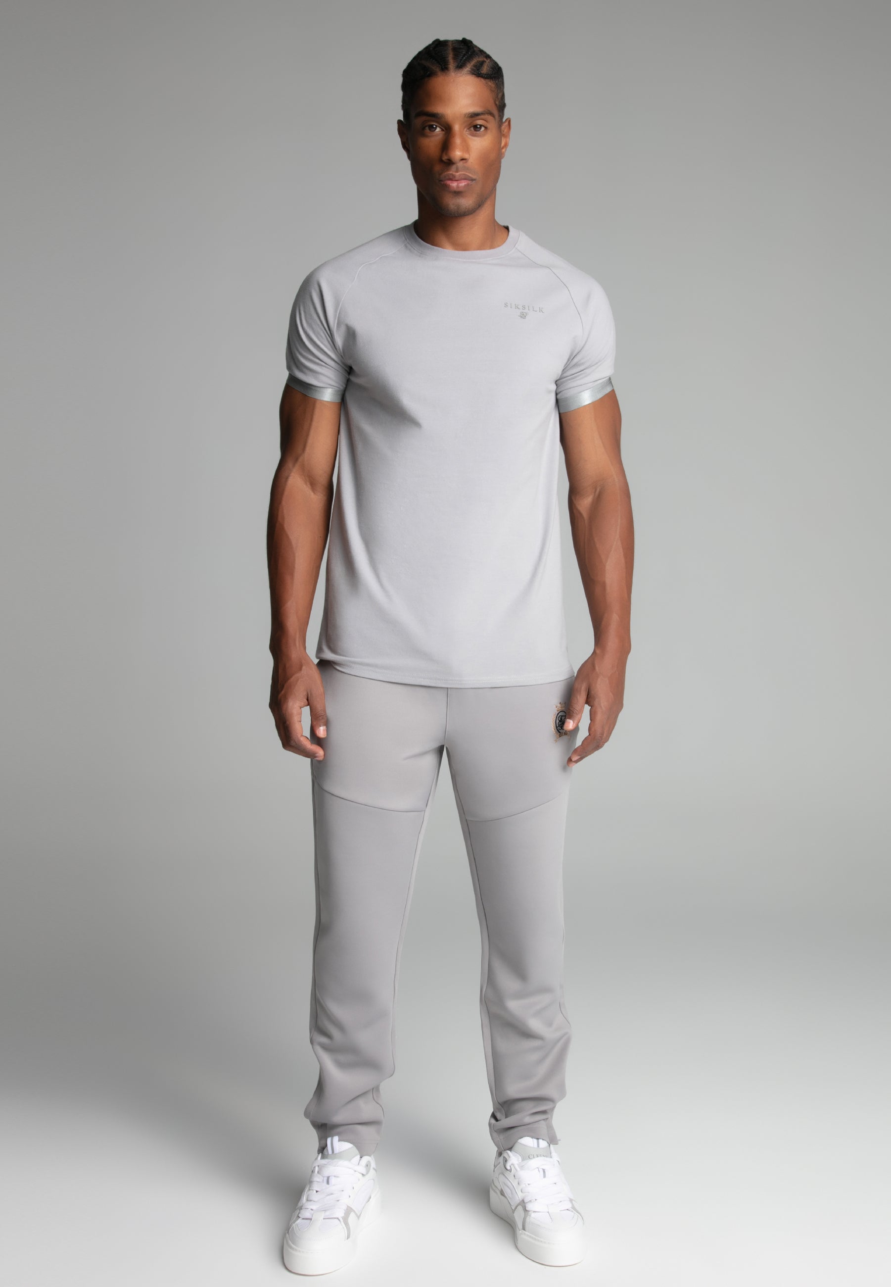 Track Pants in Grey Pantalons SikSilk