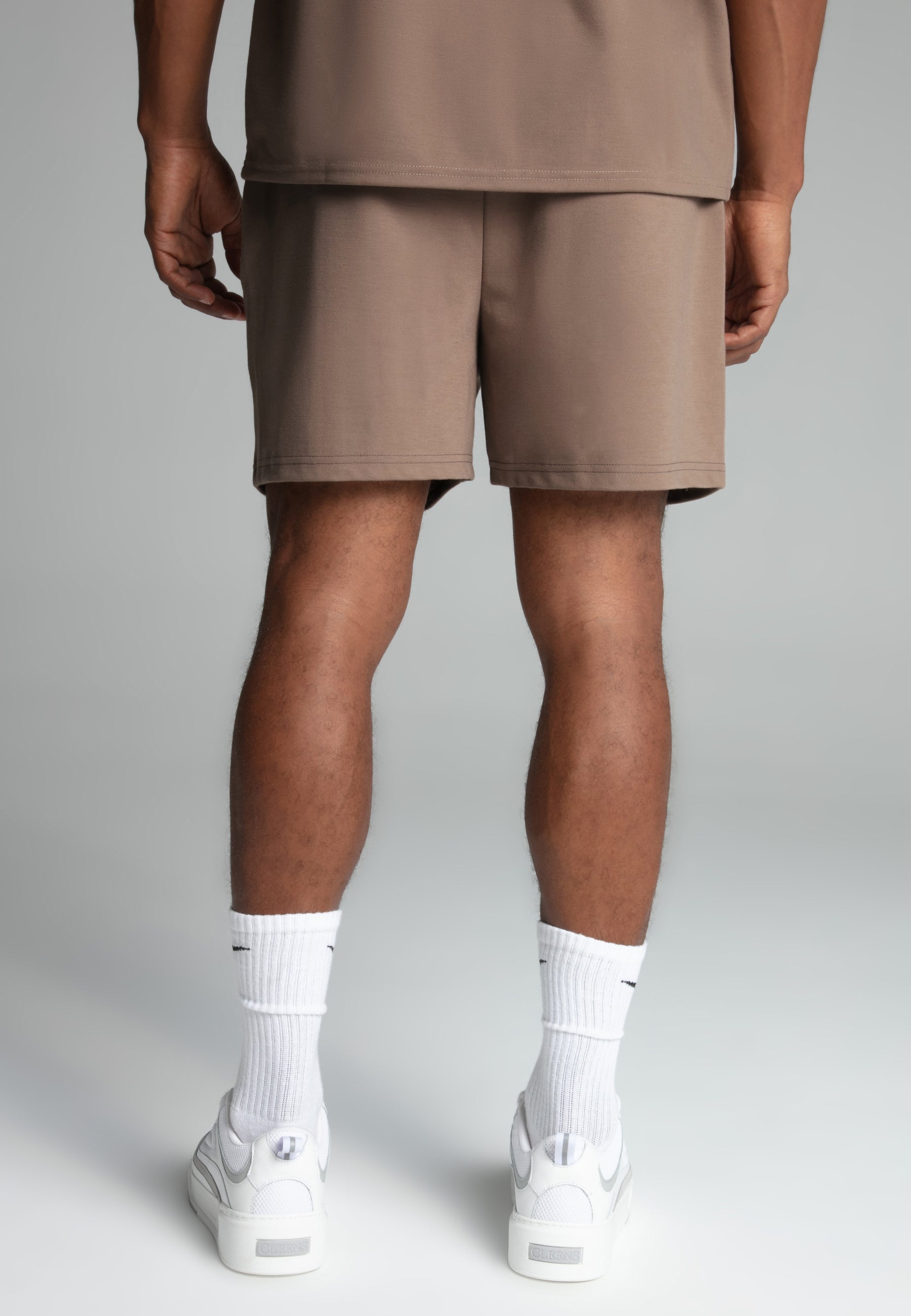 Short rétro en beige Short SikSilk