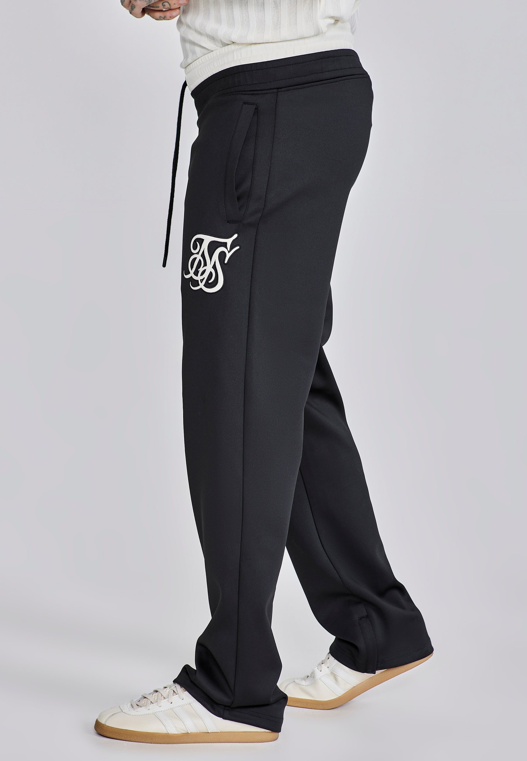 Track Pants in Black Pantalons SikSilk