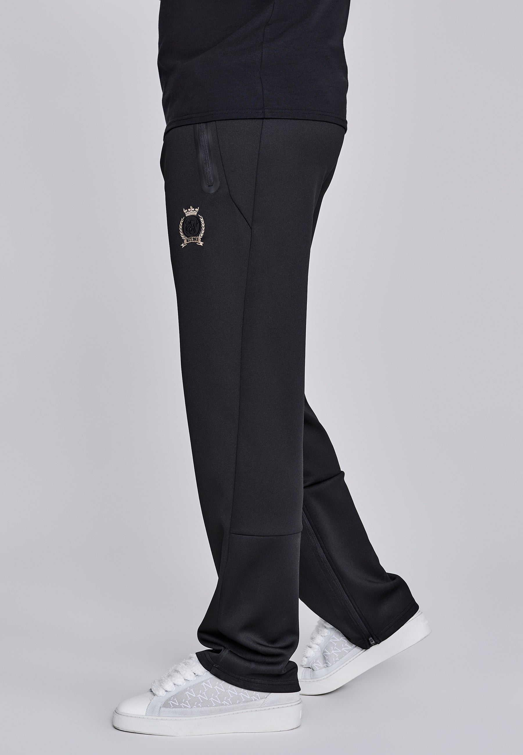 Track Pants in Black Pantalons SikSilk