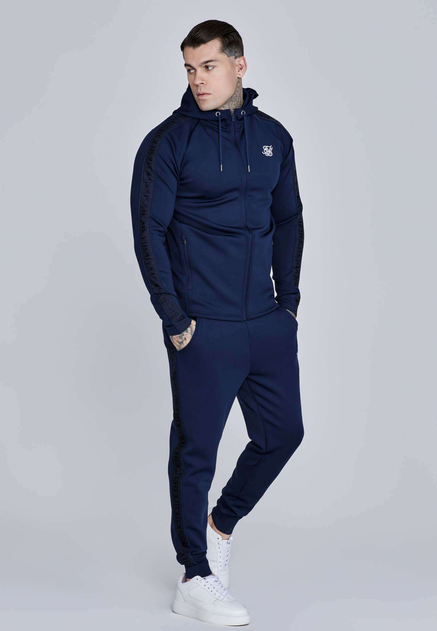 Ensemble Hoodie And Joggers à Marine Sets SikSilk