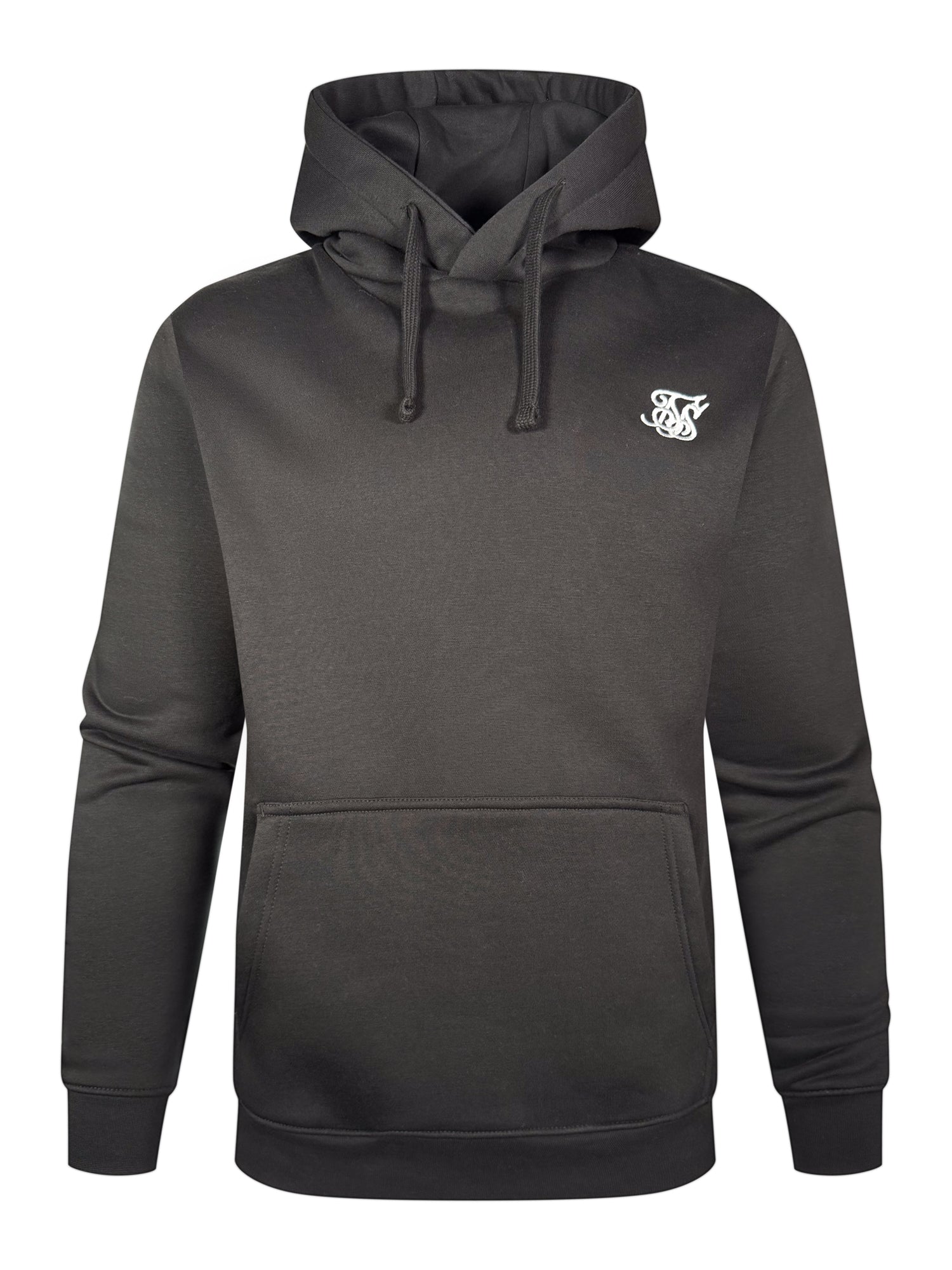 Essentials Hoodie in Black Sweat à capuche SikSilk
