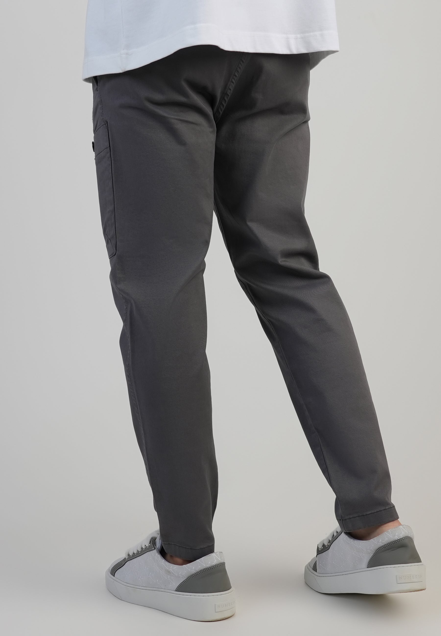 Smart Cargos in Grey Pantalon SikSilk
