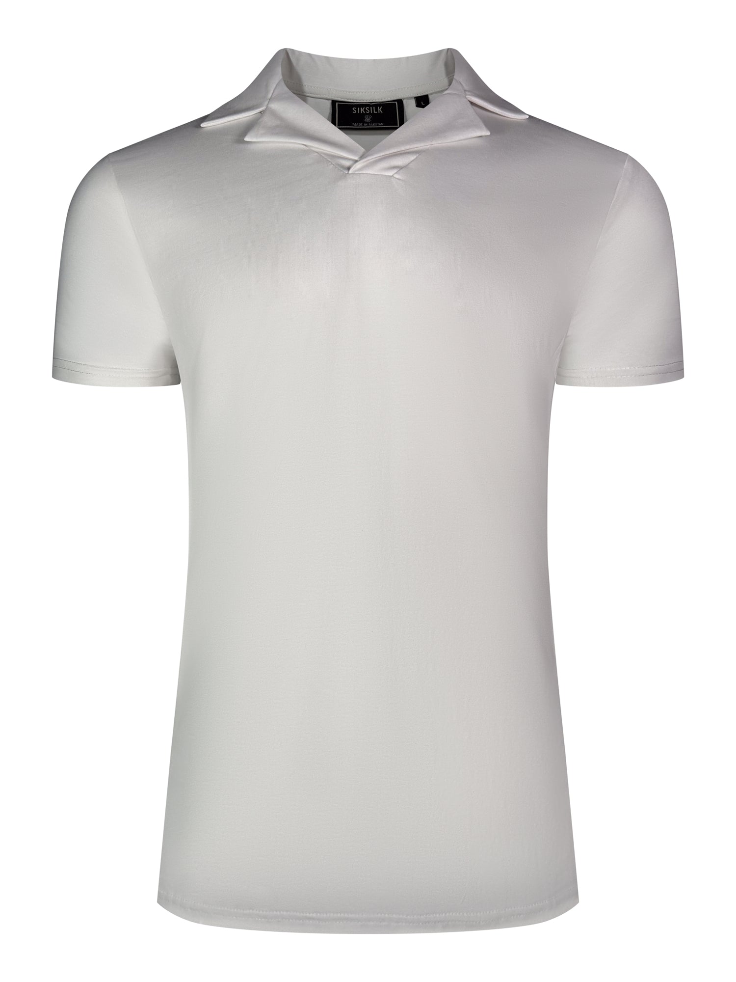 Revere Polo in White T-shirts SikSilk