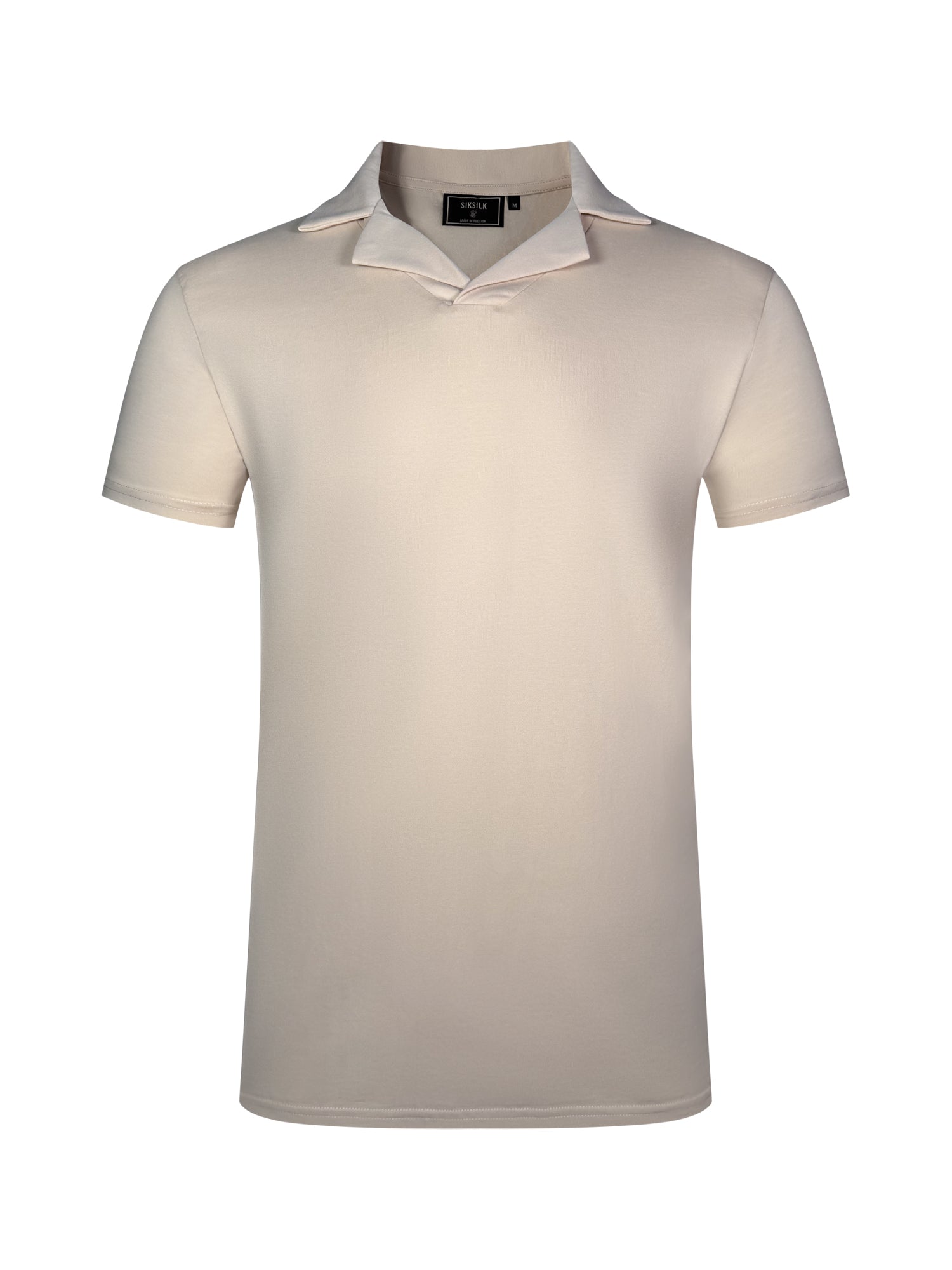 Polo Revere en écru T-shirts SikSilk