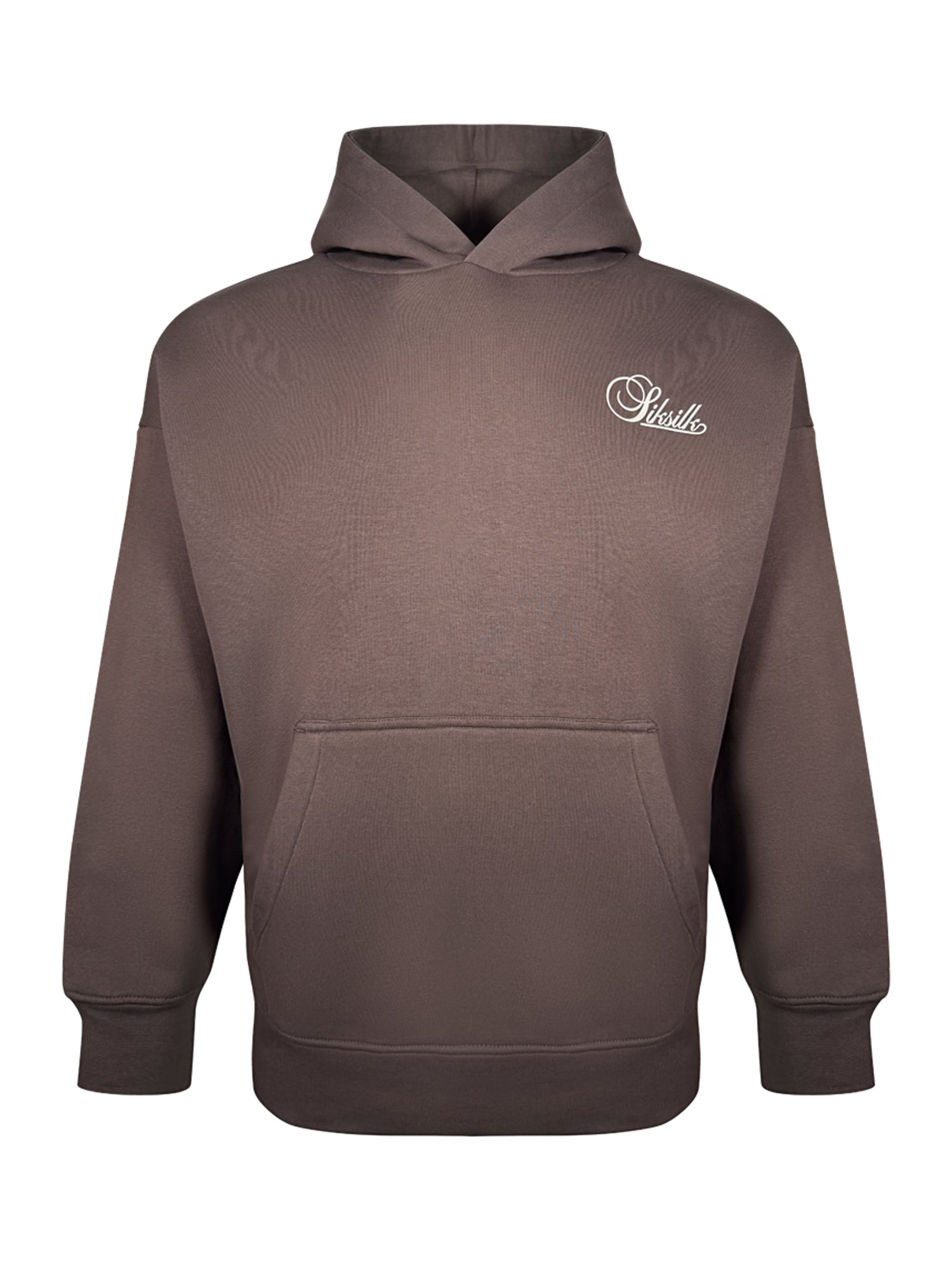 Essentials Hoodie in Brown Sweat à capuche SikSilk