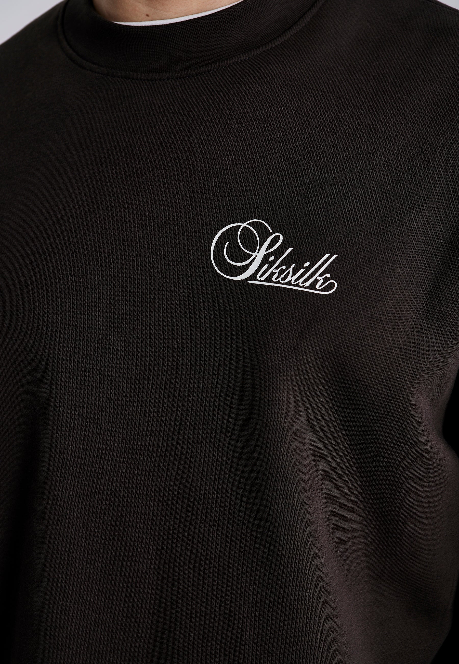 Sweat Essentials in Brown Sweatshirts SikSilk