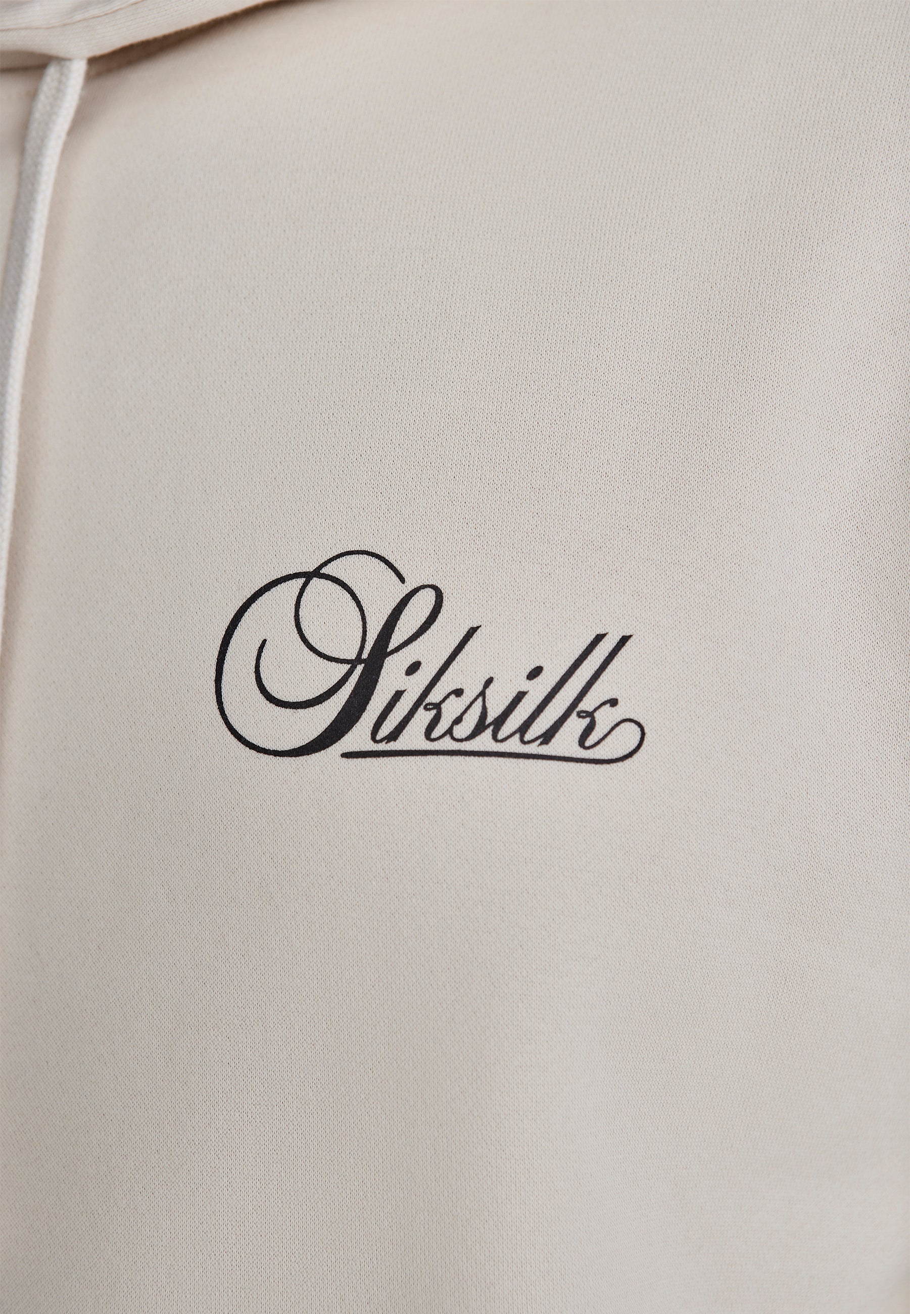 Sweat à capuche Essentials en écru SikSilk