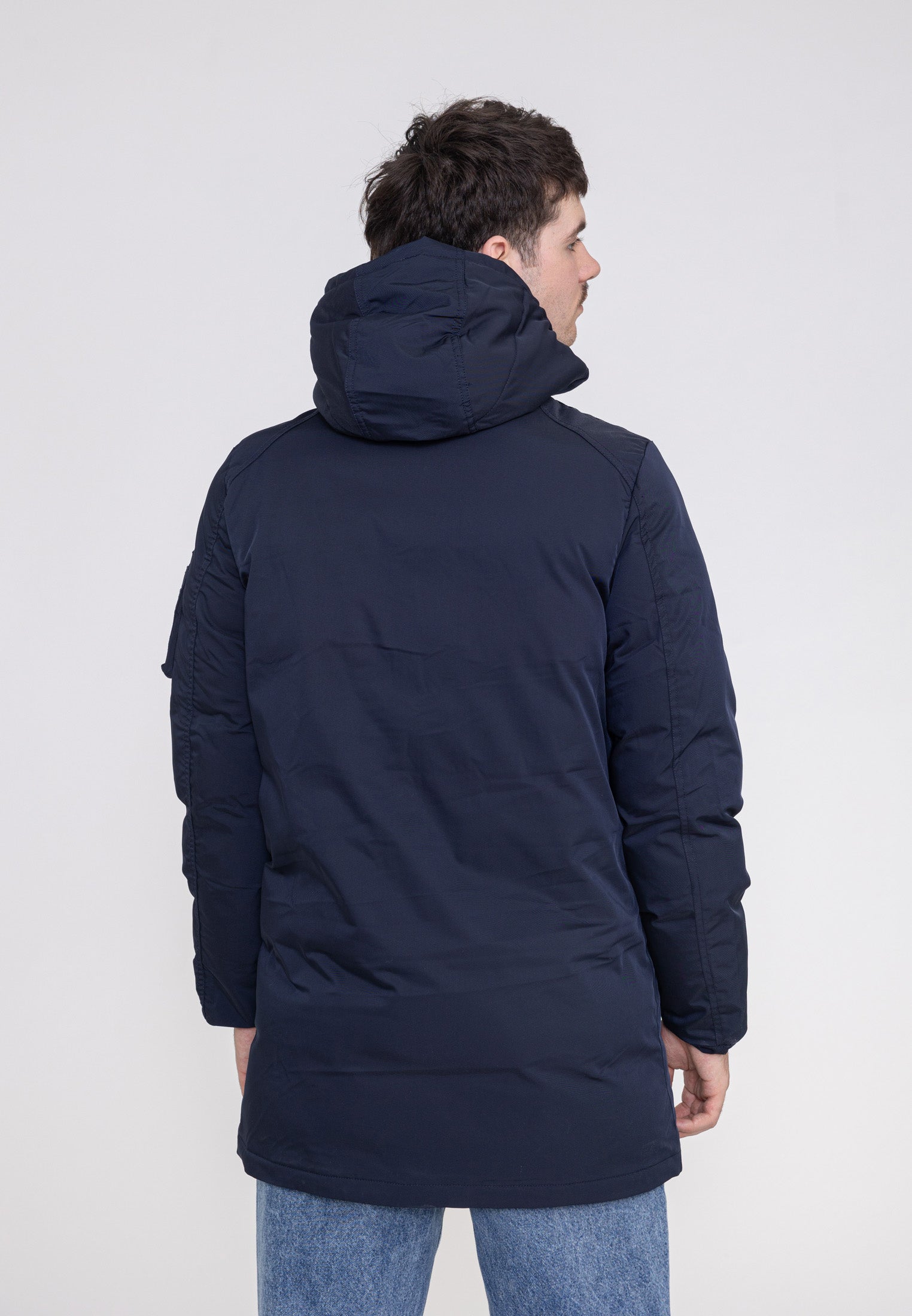 Telluride M Veste longue in Navy Vestes Bombers Original   