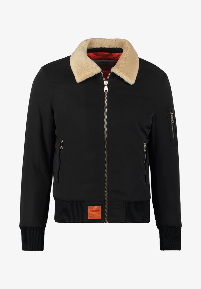 Veste Versmold M Bomber in Black Vestes Bombers Original   