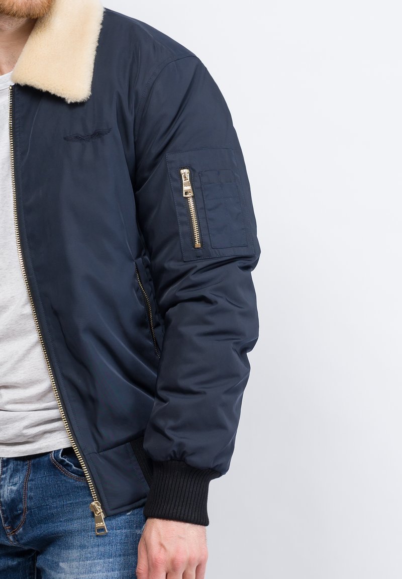 Veste Versmold M Bomber in Navy Vestes Bombers Original   