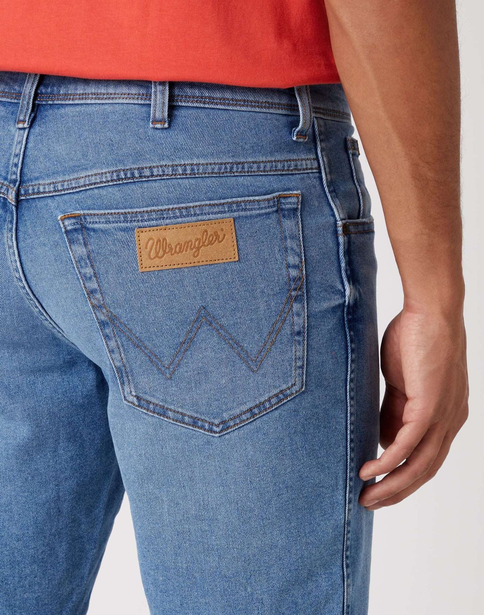 Short texan dans The Dude Short en jean Wrangler   