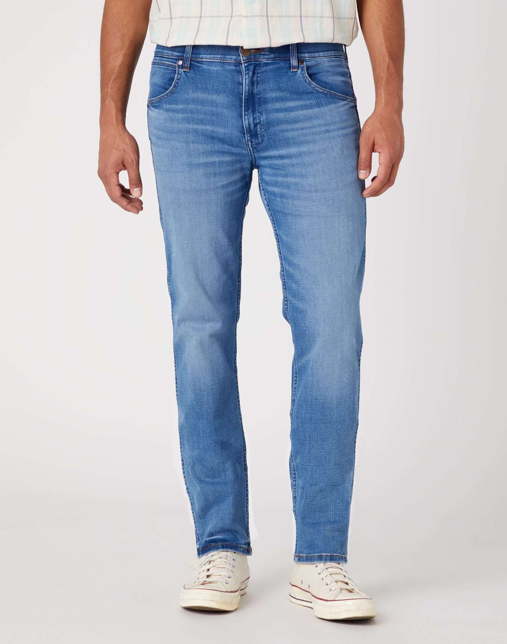 Greensboro High Stretch in End Game Jeans Wrangler   